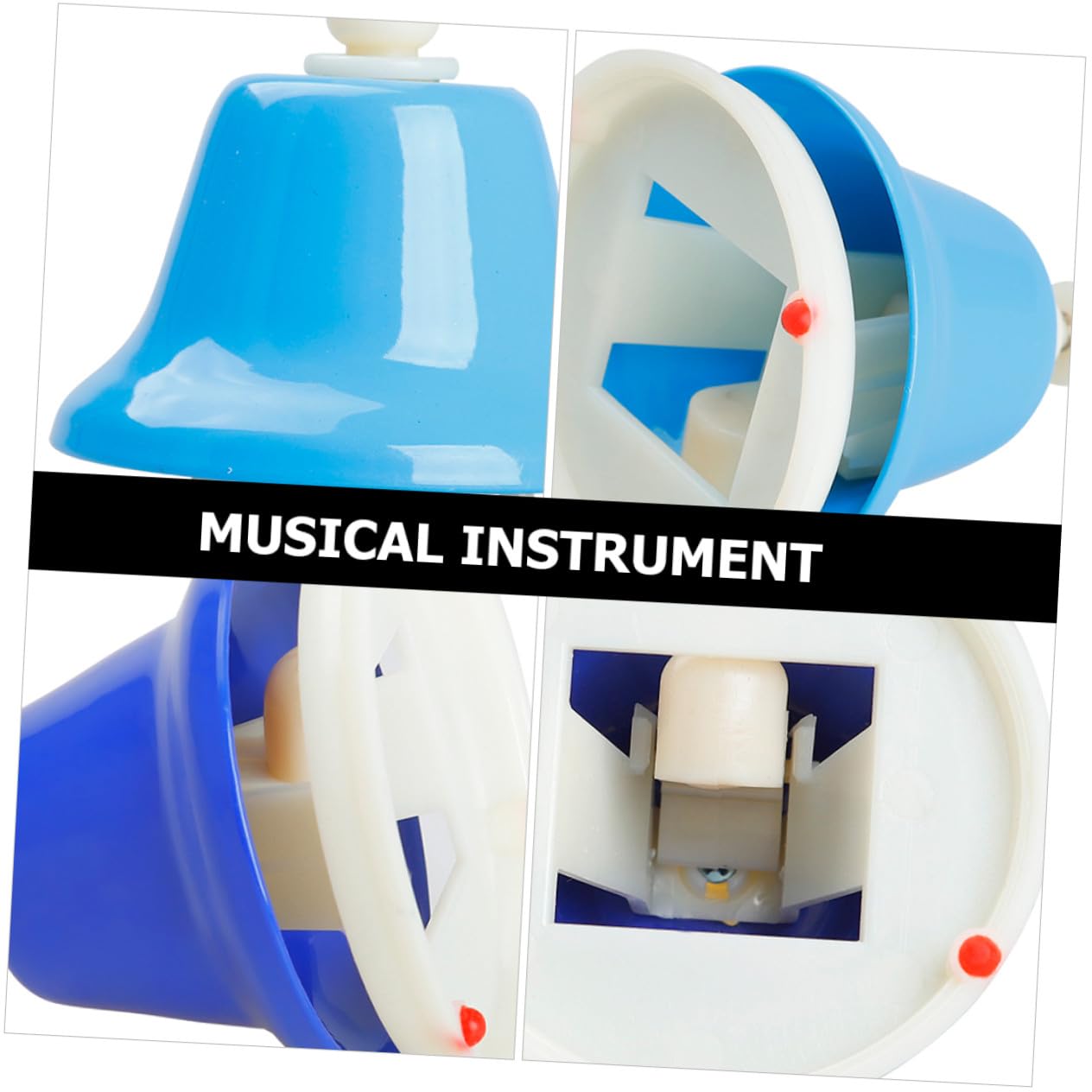Campana Rítmica de 8 Tonos 1 Set Acero Inoxidable Juguete Educativo