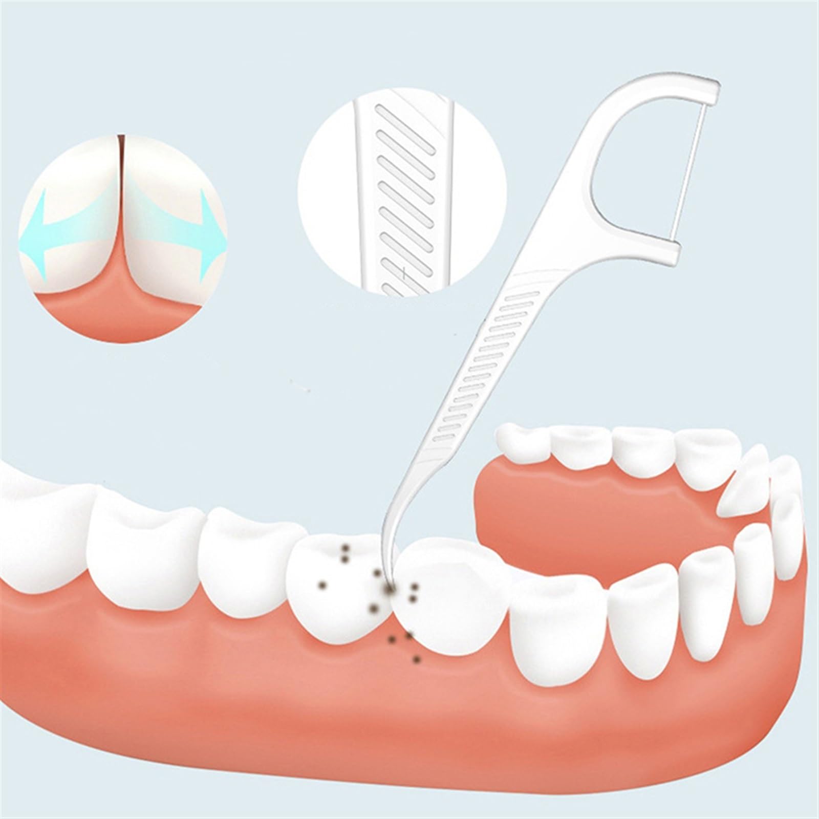 Uchwyt na wykałaczki automatyczna nić dentystyczna z domowymi patyczkami do zębów przenośna pielęgnacja jamy ustnej narzędzie dentystyczne wykałaczka