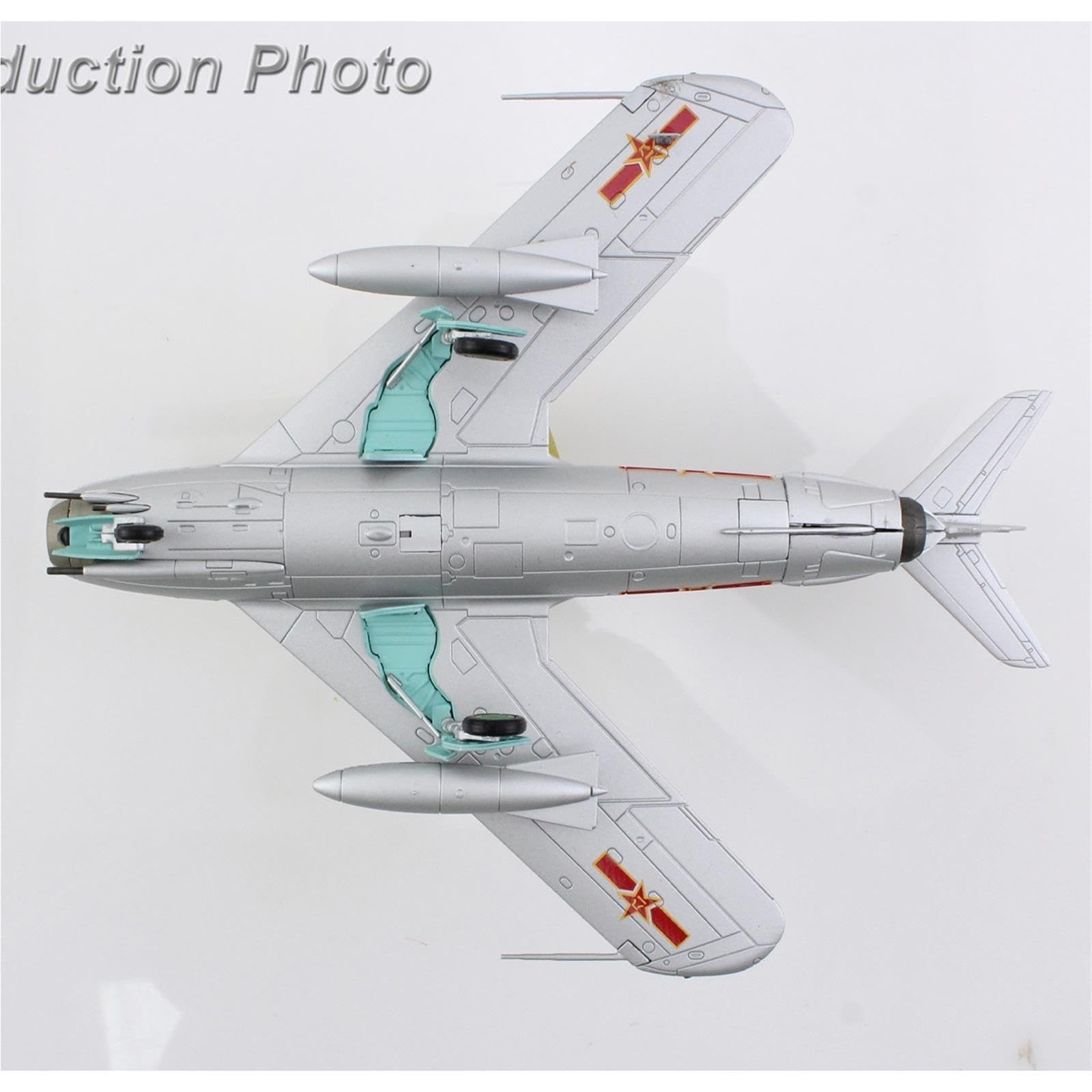 aerei a reazione Jet da caccia J-5 di Du Fengrui, realizzato in lega 91820 PLAAF. regali per piloti