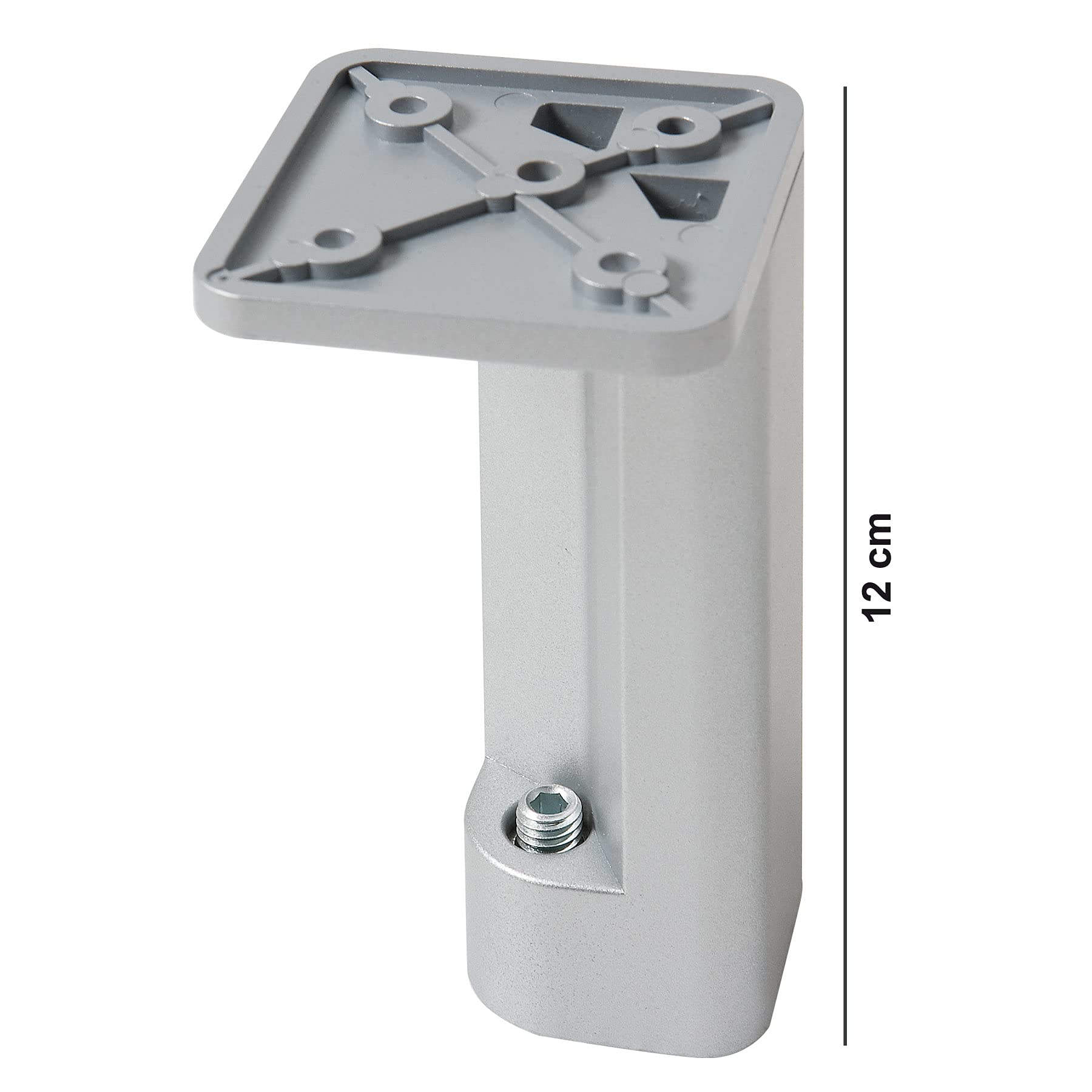 Mobile Lavatoio Lavanderia Mix 60 x 60 x 82 H in Legno da 1.8 cm per Lavatoio in Ceramica e Resina PVC Incasso Vasca 57,5 x 57,5 DOMINA Bianco e Mix (BIanco/Bianco)