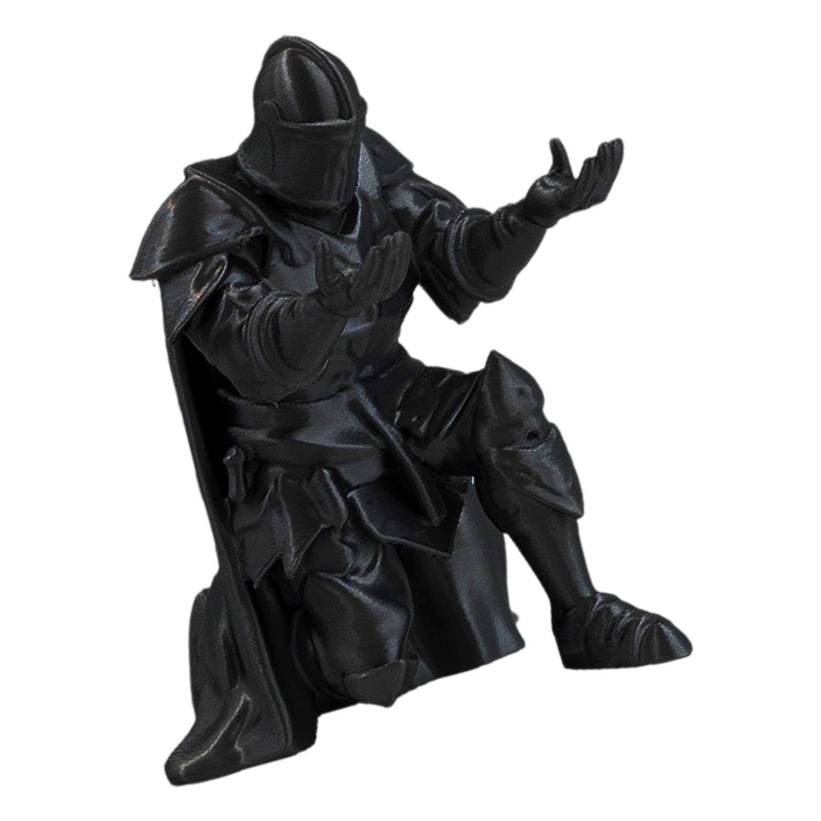 Shurhome 3D Printed Warrior Pen Organiser Desktop Display Stand for Holding Pens Pencils Eyeglasses Phone 5.5x8.5x9cm Battle Pen Owner