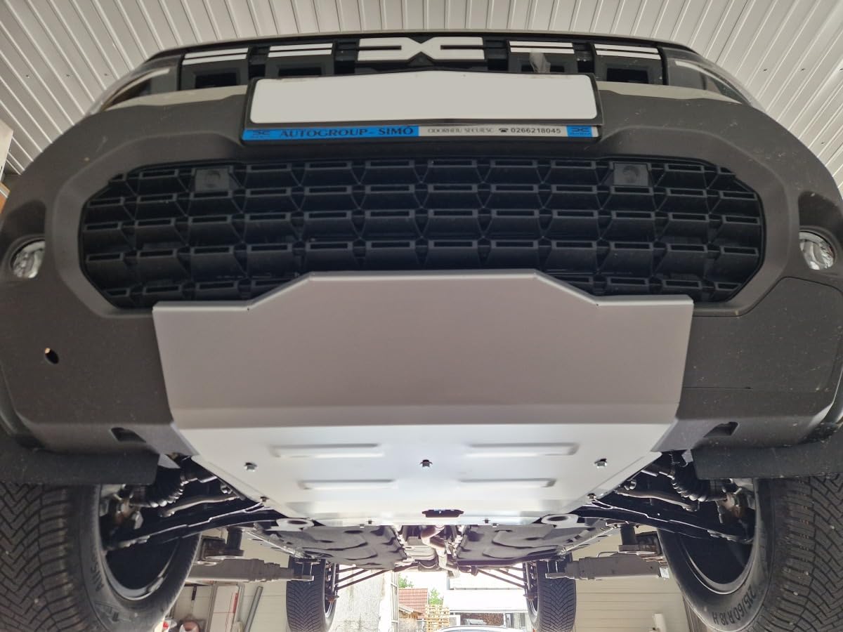 Protezione metallica sotto il motore compatibile con Dacia Duster - 4x4 - (2024-2025)