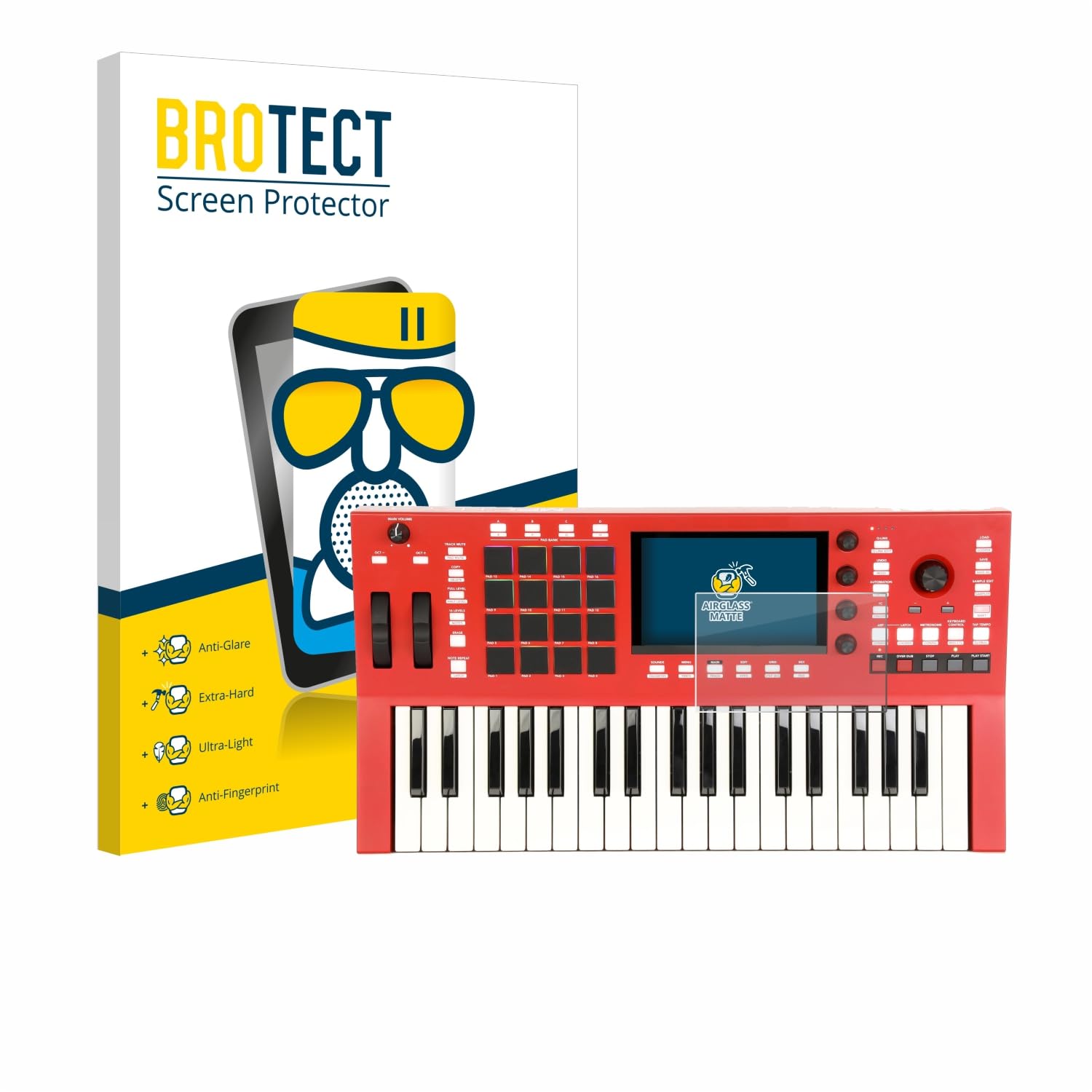 BROTECT AirGlass Mattschutzfolie Für DJI Smart Controller - 9H Härte, Entspiegelt