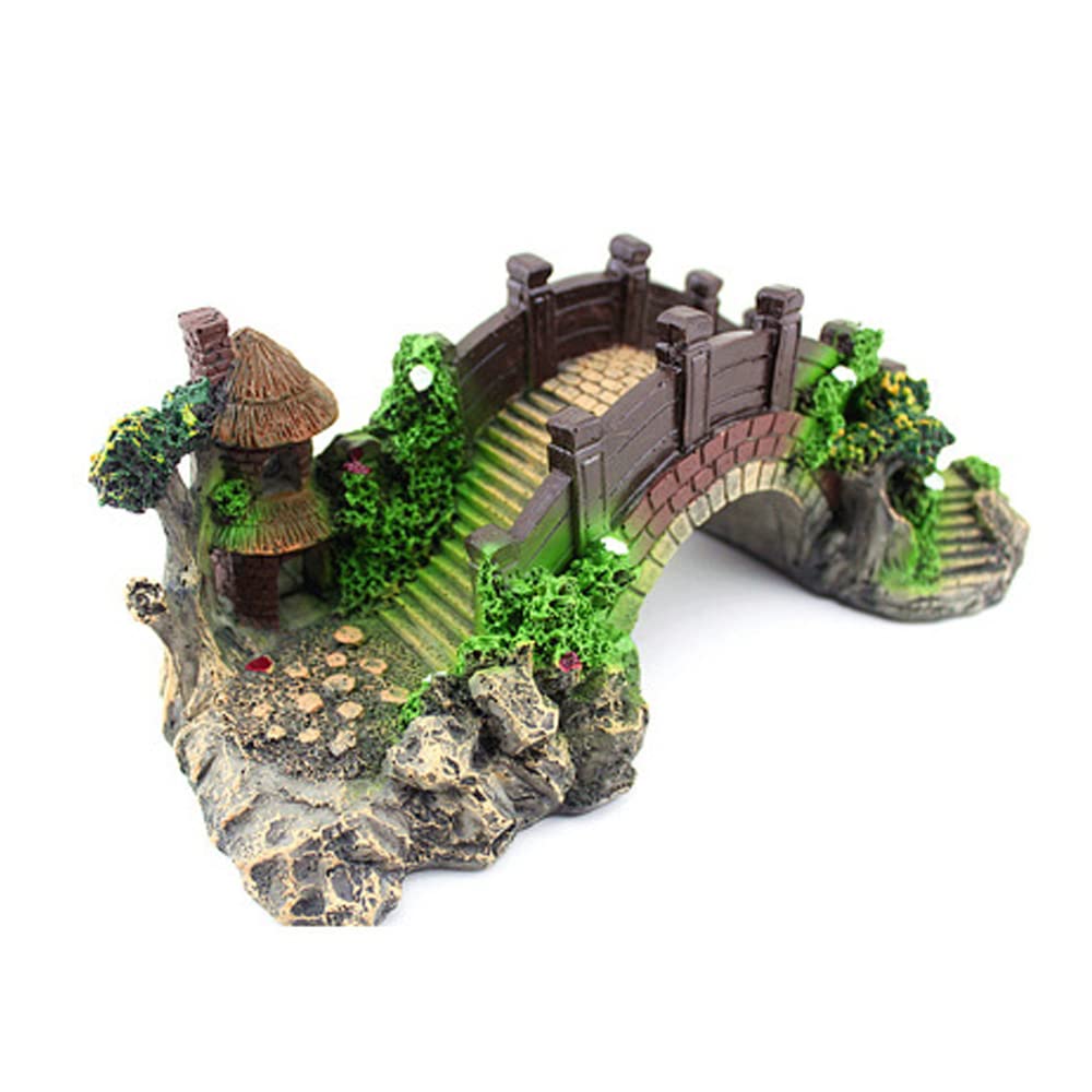 Adorno De Acuario Adornos de Burbujas de Aire para Acuario,Cueva Adorno Acuario Resina Decoración Acuario,Acuario Decoraciones,para Acuario Peces pecera Rock Mountain Cueva Adornos para Peces Betta