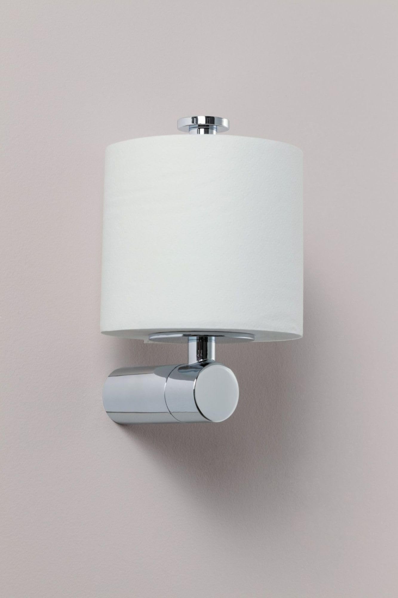 Moen YB0409CH Single Post Modern Toilet Paper Holder, Chrome — Amazon image 2