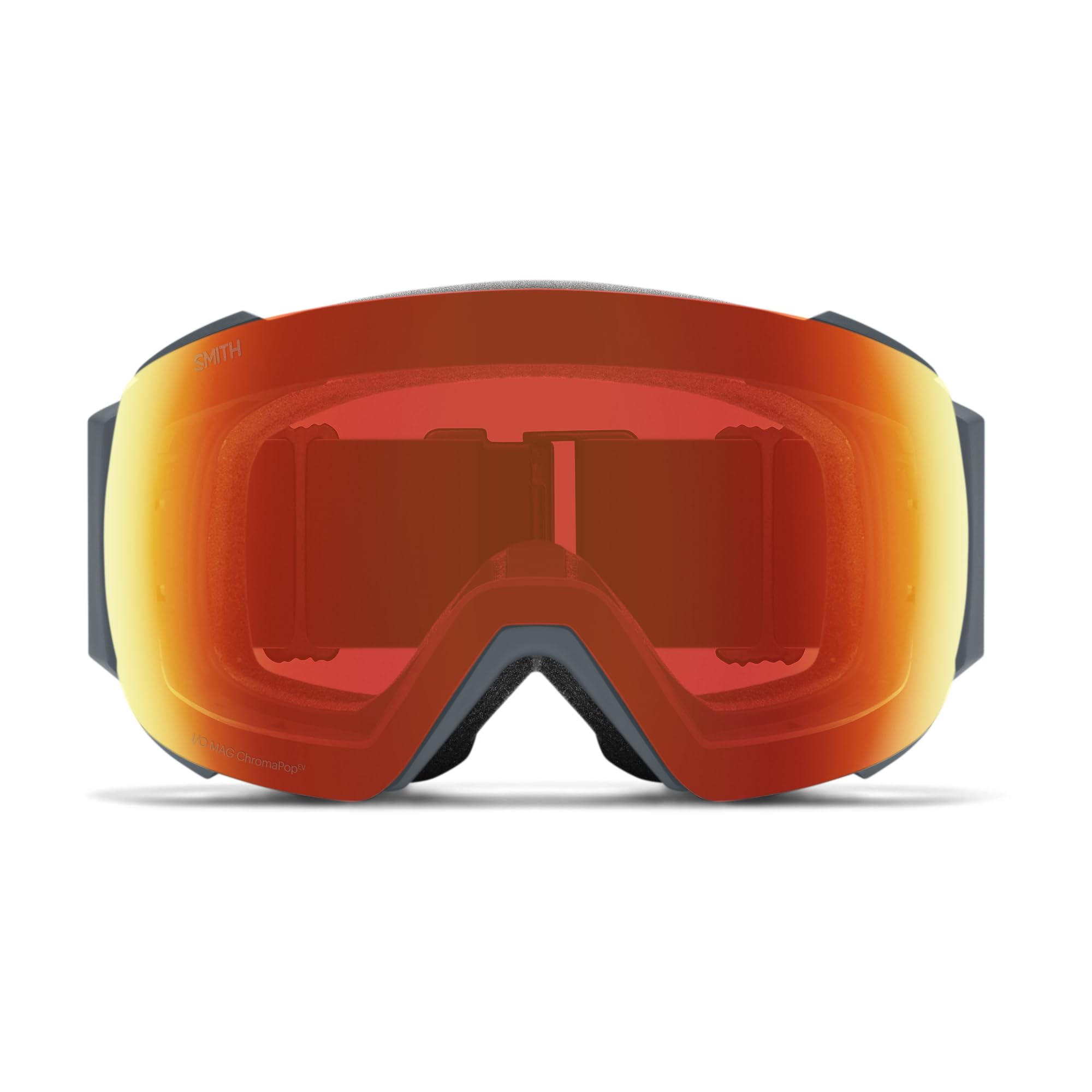 SMITH OPTICS I/O MAG Ski- Snowboardbrille SLATE 22 - ChromaPOP Red Mirror Everyday NEU