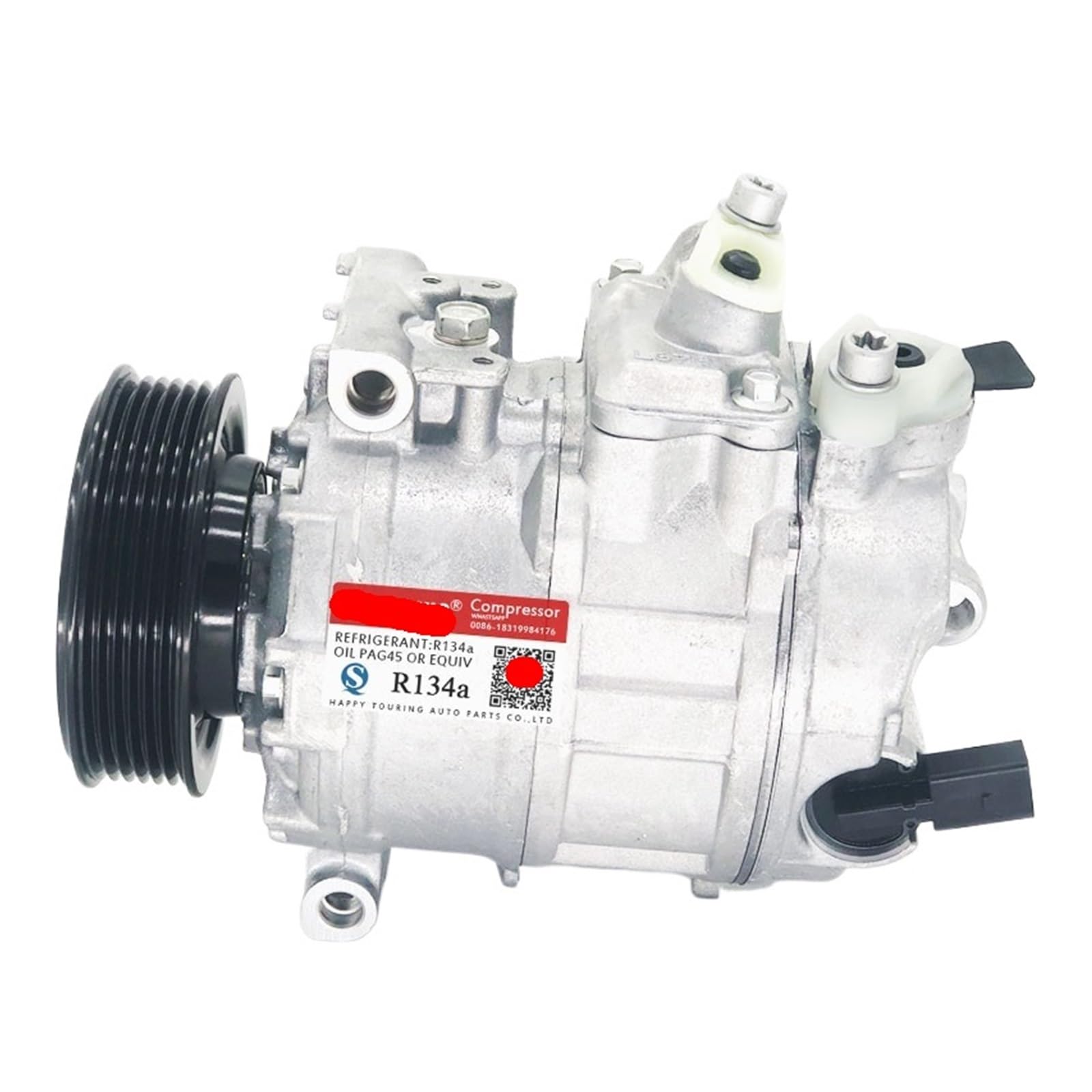 Fcoin One Color Ac Compressr ，Compatible For Vw， Amarok Transporter Multivan 7E0820803j 7E0820803h 447150-2601 447150-2603 447150-2605 447150-2604，Refrigeration Compressor