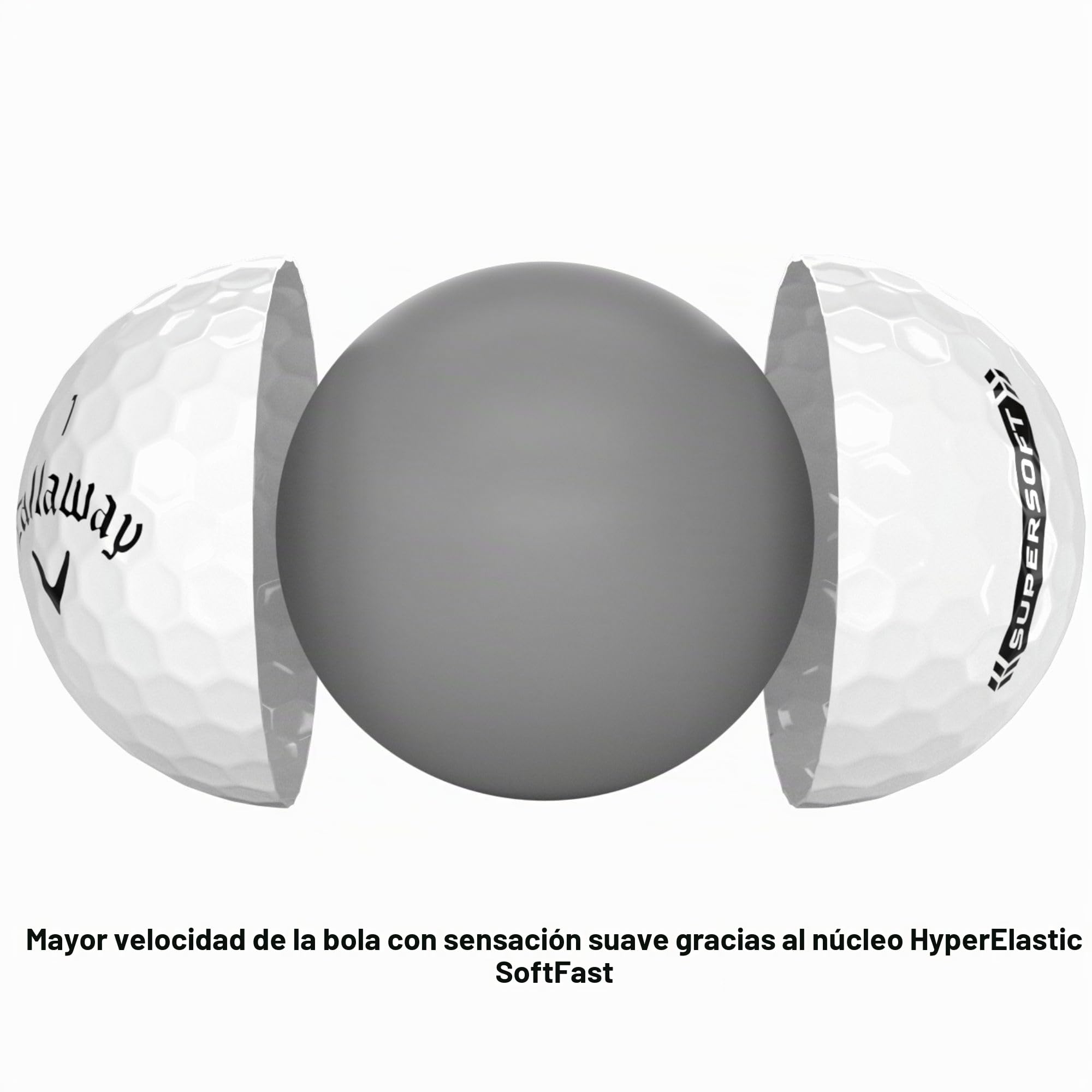 Callaway BL CG SUPERSFT 23 BLU Splatter