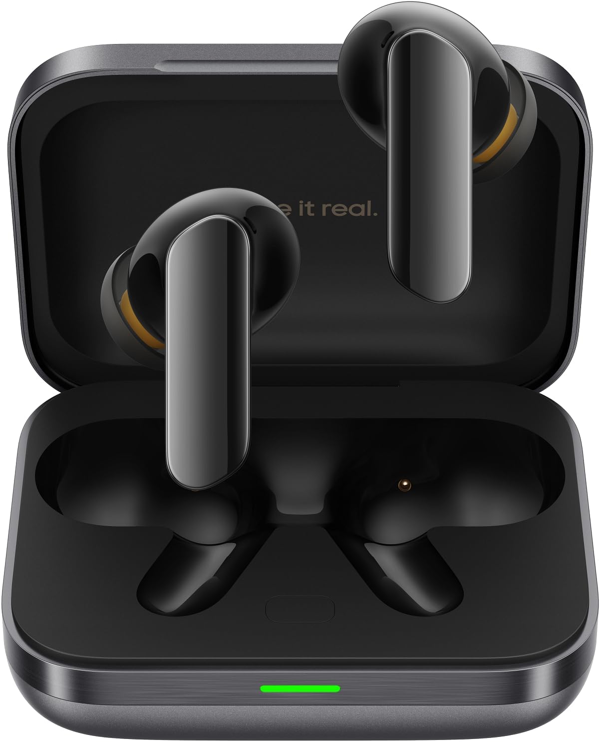 realme Buds Air 7 Pro with Ai Live Translation, 11mm+6mm Dual-dac Driver, 48 Hrs Playtime, 53 dB ANC, LHDC, 45Ms Low Latency, 360° Spatial Audio, IP55 Dust & Water Resistant, BT 5.4 – (Gray)