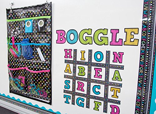 Teacher Created Resources Chalkboard Brights Place Value Pocket Chart (TCR20804) - Image 3