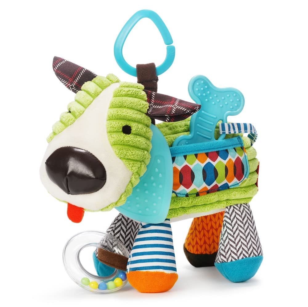 BeFunky Baby Activity and Teething Toy with Multi-Sensory Rattle and Textures (Puppy)-picture-26