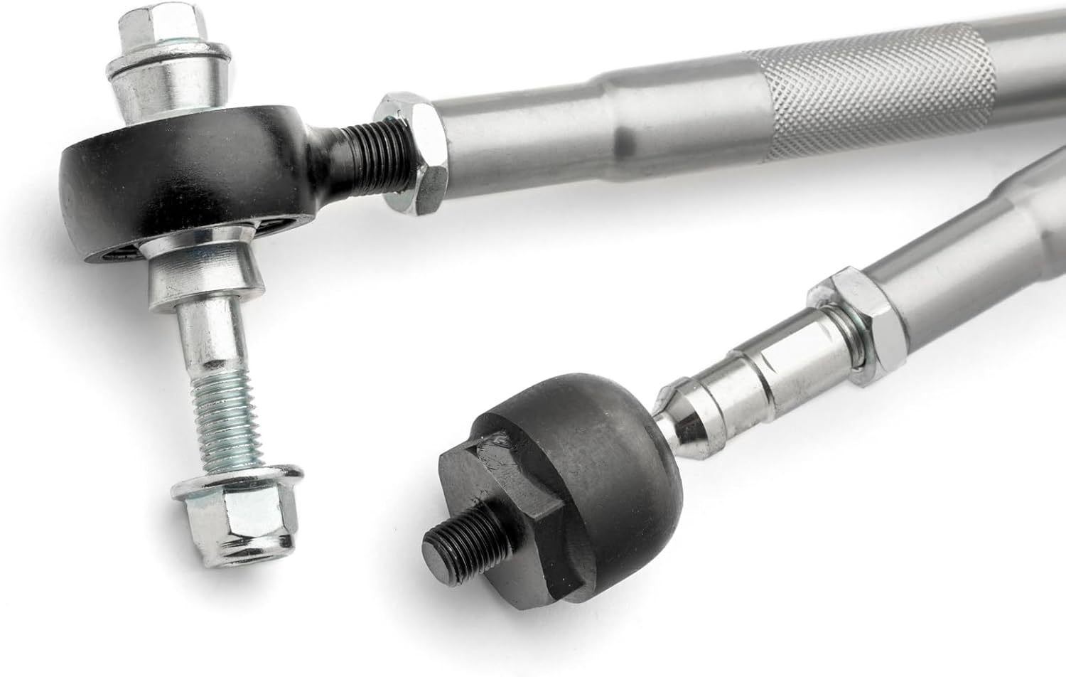 SuperATV Heavy Duty Tie Rod Kit for 2018+ Yamaha Wolverine X2 / X4 | Stock Length Replacement | Nearly 1” Diameter Tie Rods | M14 x 1.5 Threads