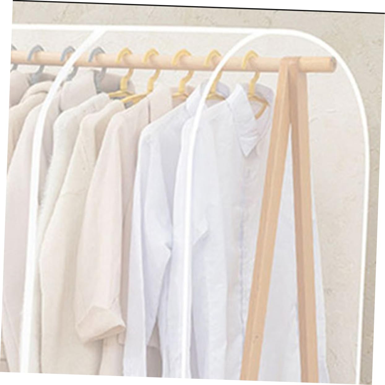 Copertura Trasparente Per Appendini e Antipolvere Protezione Per Abbigliamento Da Armadio Per Organizzazione e Conservazione Di Vestiti