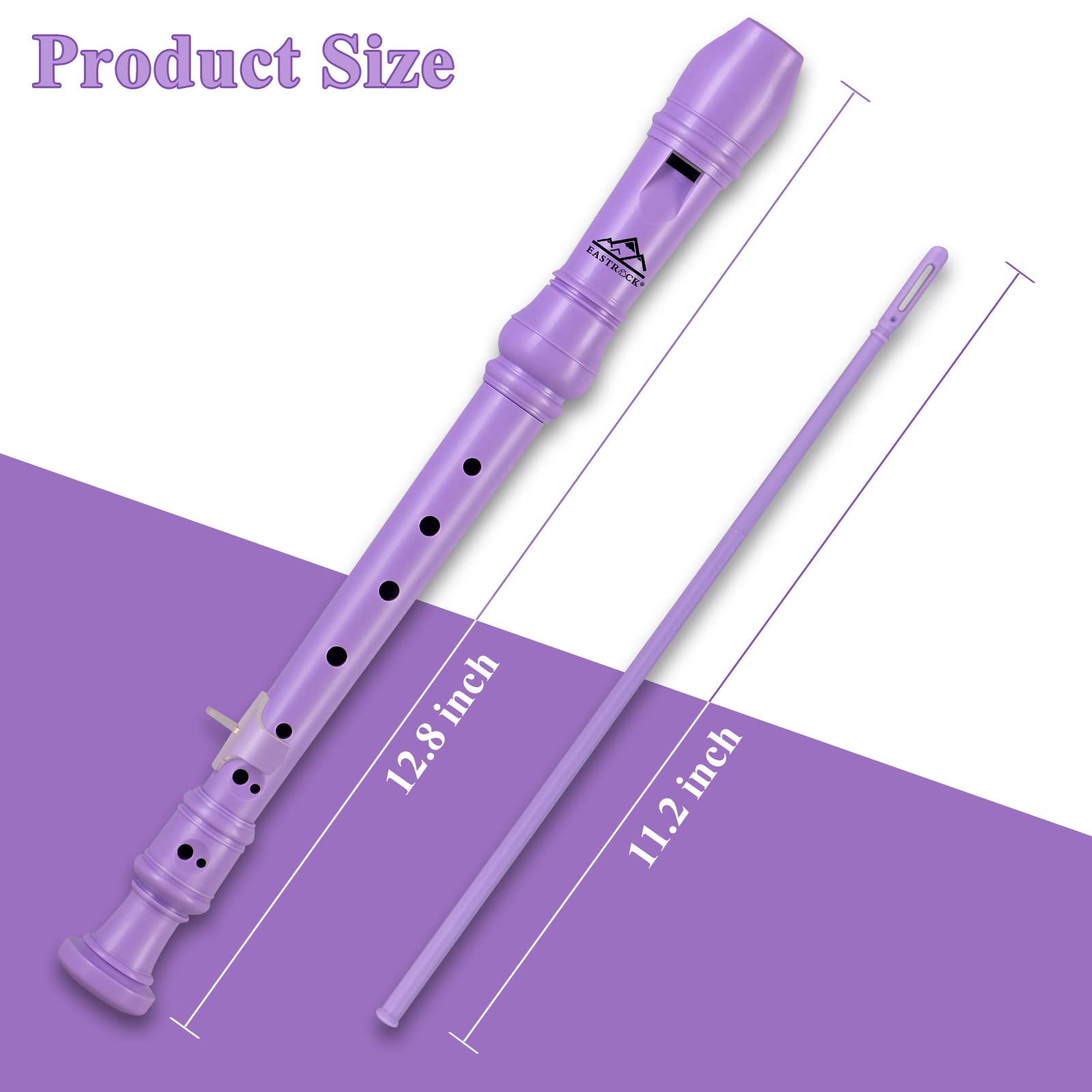 Snapklik.com : Eastrock Soprano Recorder, Recorder Instrument German ...