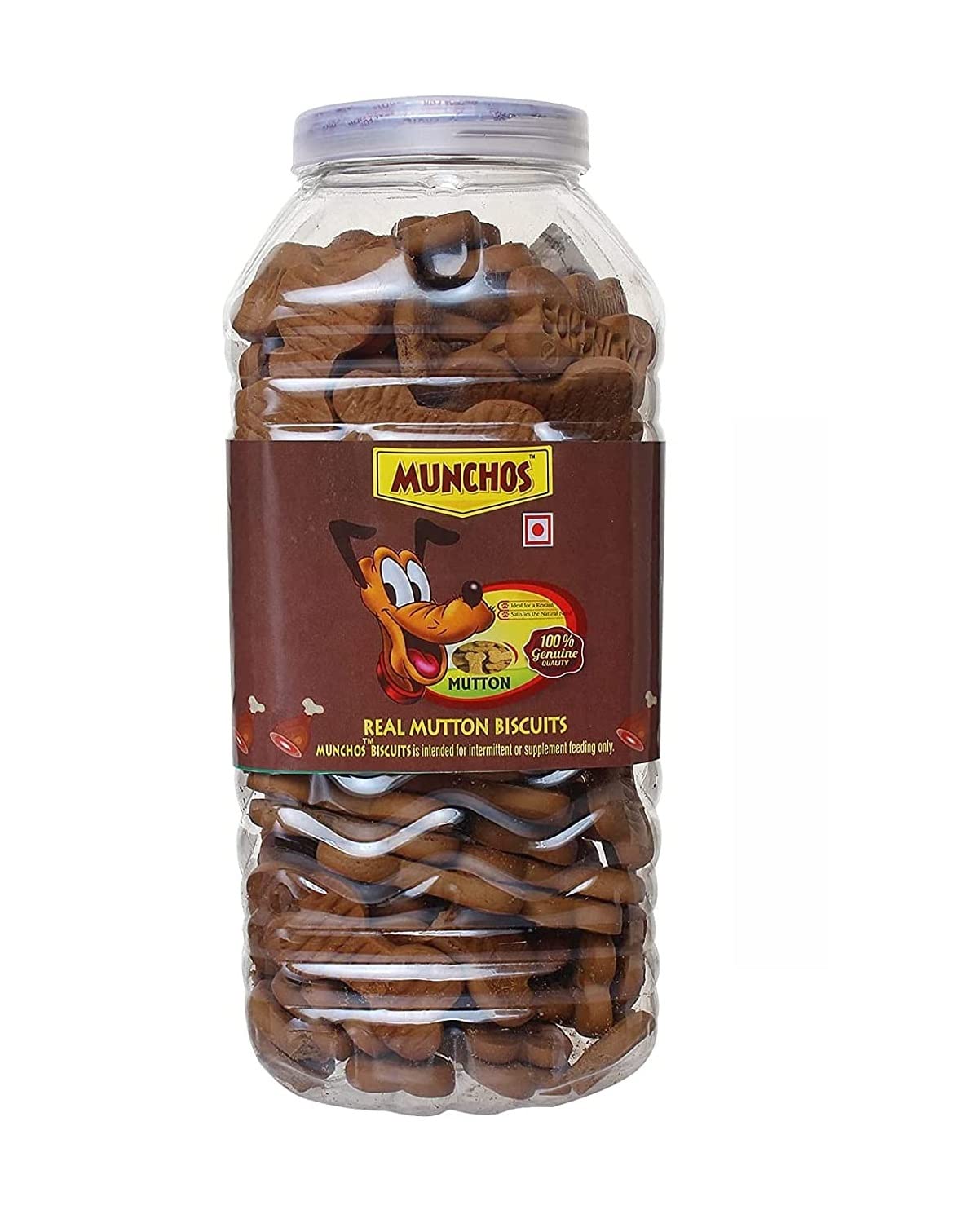 MUNCHOS Real Mutton Dog Biscuits 1 kg