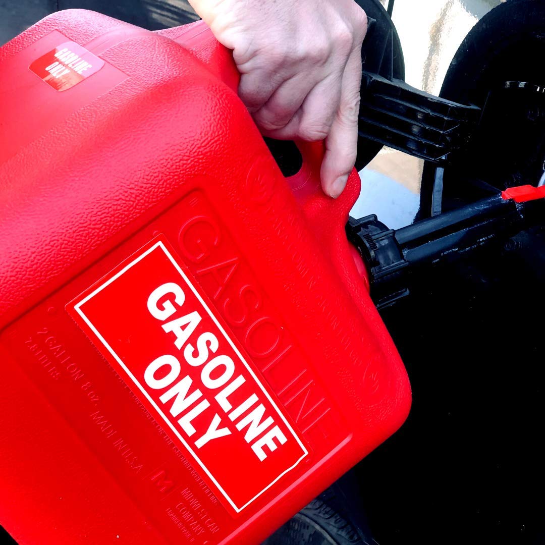 Snapklik.com : Gas Sticker, Gasoline Only Label For Gas Can And Outdoor ...