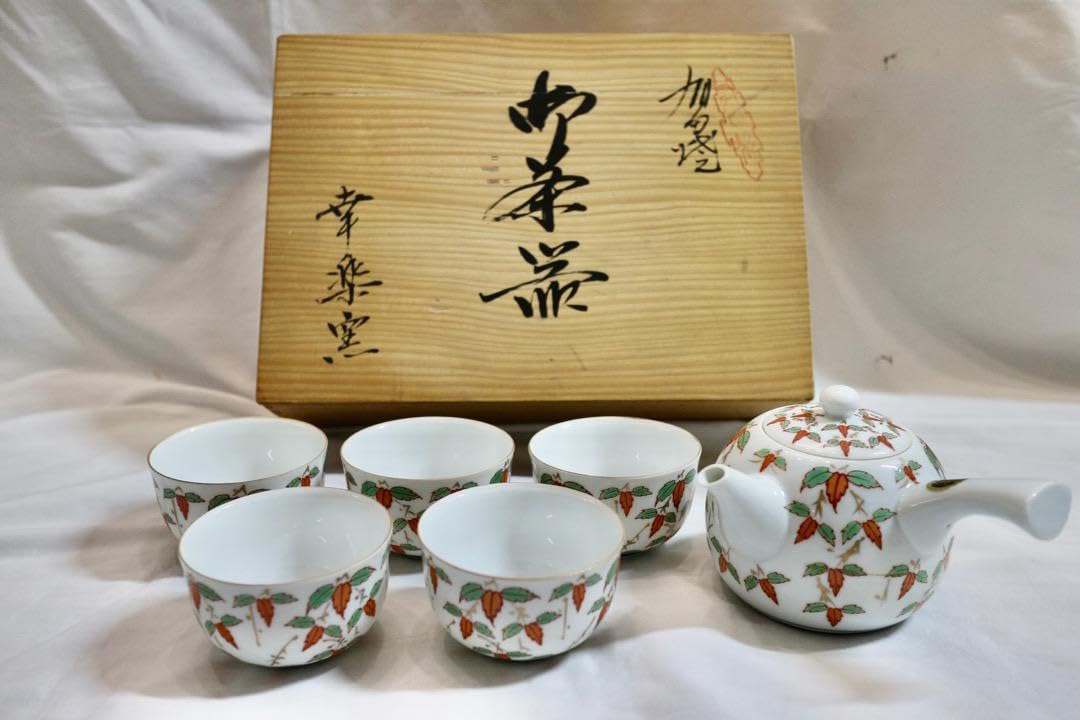 有田焼 幸楽窯の急須と湯呑みセット Amazon.co.jp: 有田焼 幸楽窯