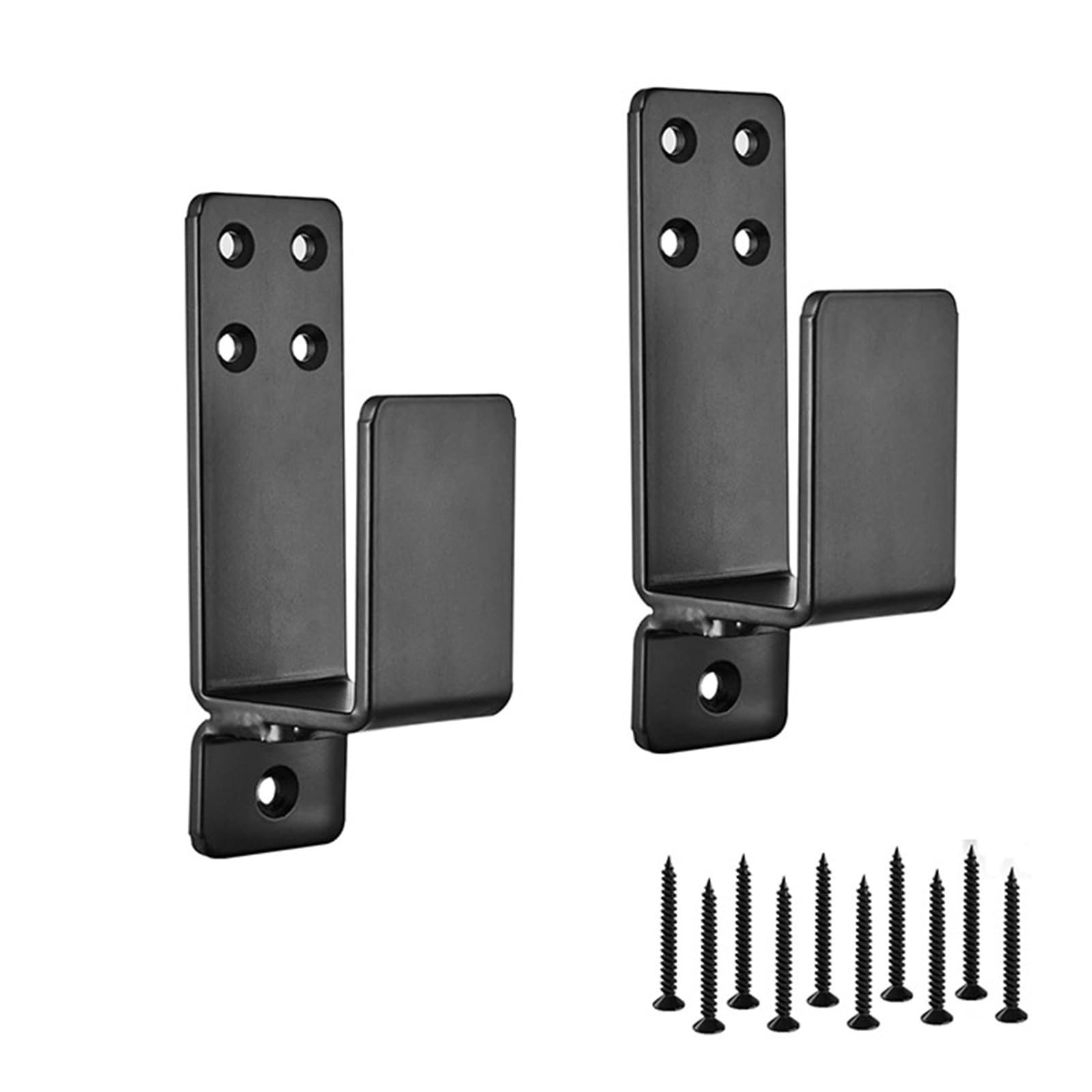 Tsophreniq Black Steel Security Rod For Entry Design Residential Commercial Use Pull Down Security Rod