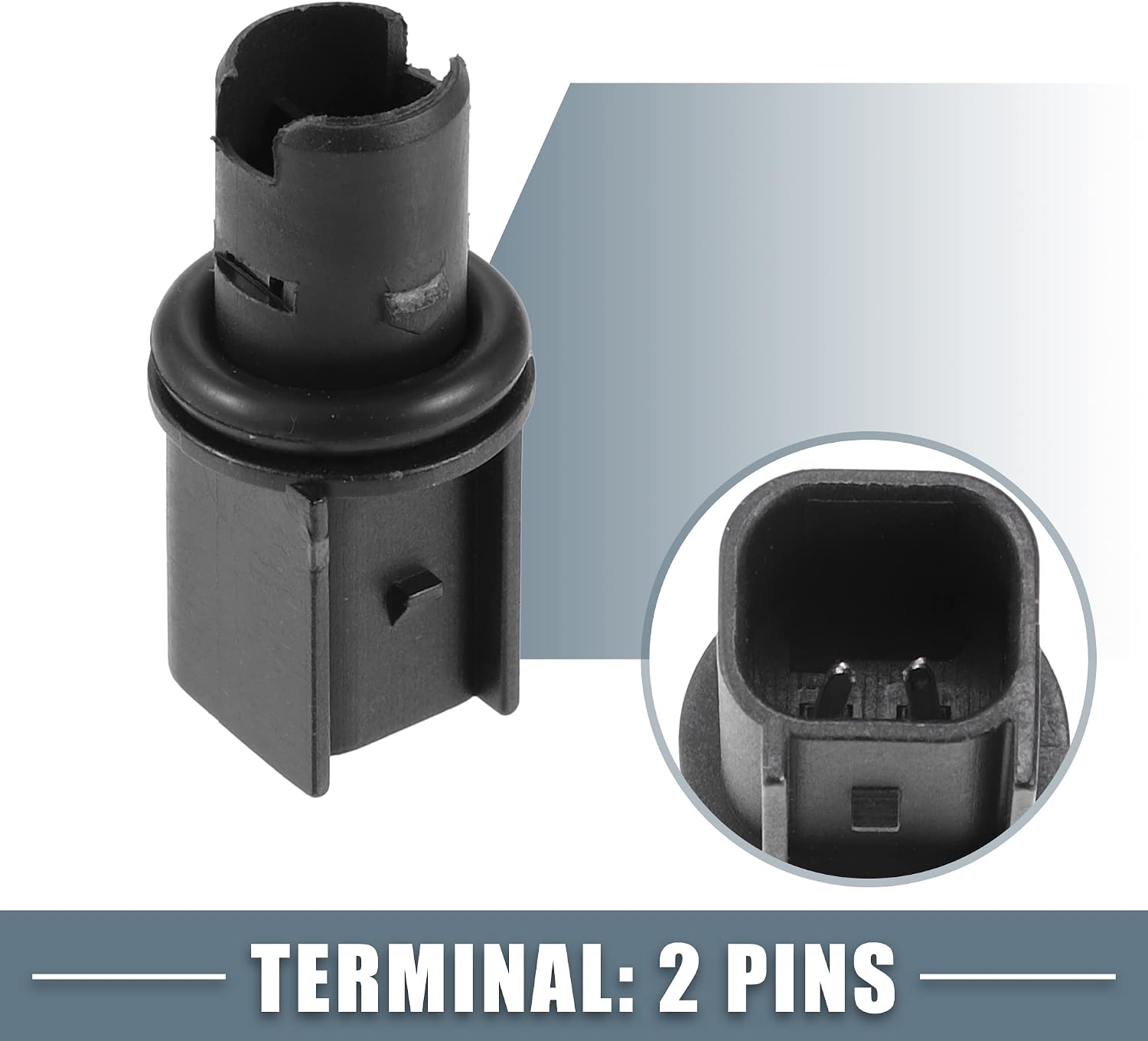 Side Indicator Marker Light Lamp Socket Holder No.6R3Z-13411-BA for Ford Fiesta 2011-2013 for Ford for Mustang 2005-2023 for Ford for Ranger 2019-2023 for Ford Maverick 2022-2024