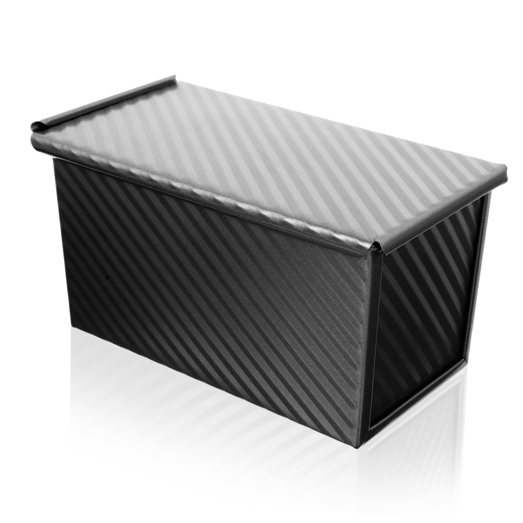 OUNONA Non Stick Loaf Pan with Cover Bread Baking Mold for Toast Bakeware for Homemade Breads present for Baking Enthusiasts