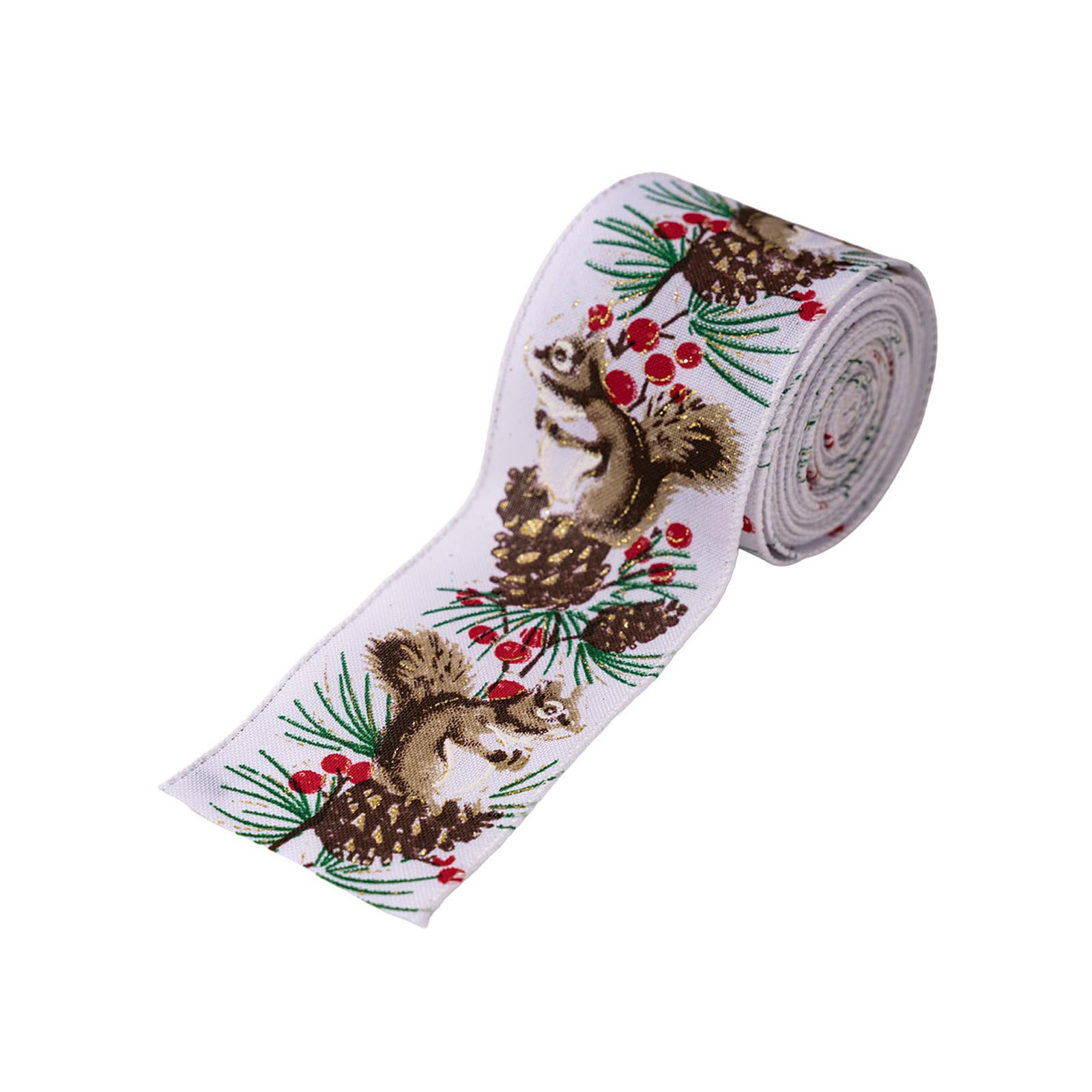 Buxuaaaa C Sustainable Fabri Holiday Ribbon Set Hristmas Tree Decorations Gift Wrapping Supplies Party Decoration Solution Hristmas Ribbon
