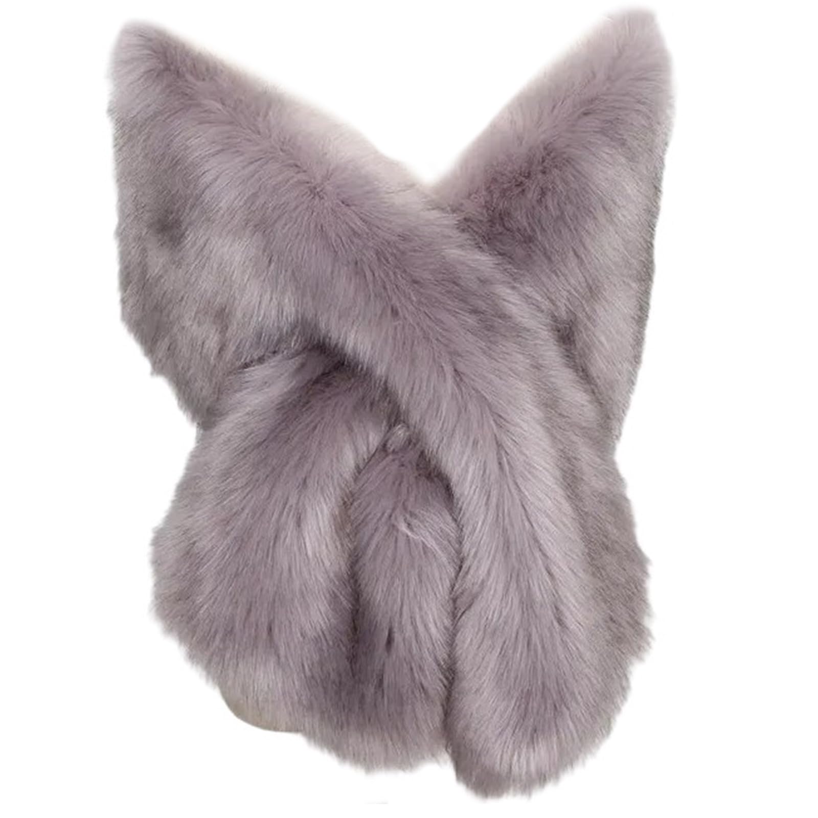 KHZen Winter Warm Bridal Shawl Wedding Shawl Bride Capes Cloak Faux Furs Women Wrap Soft And Warm Winter Accessory