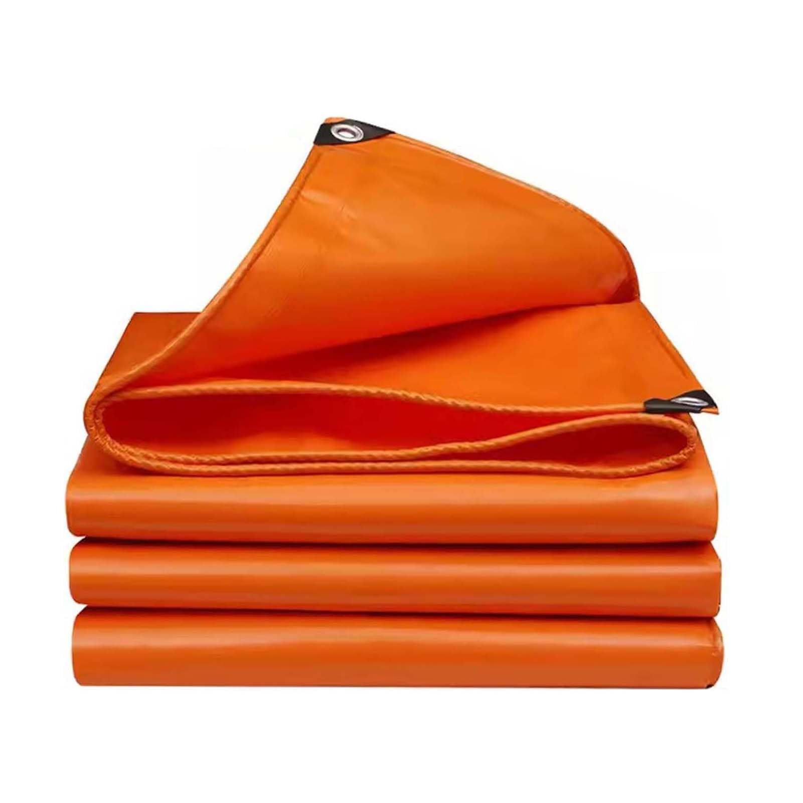 Bâche imperméable 500 g/m² 5 x 6 m en PVC avec œillets et coins renforcés – Parfaite pour le camping, le jardinage et la protection extérieure