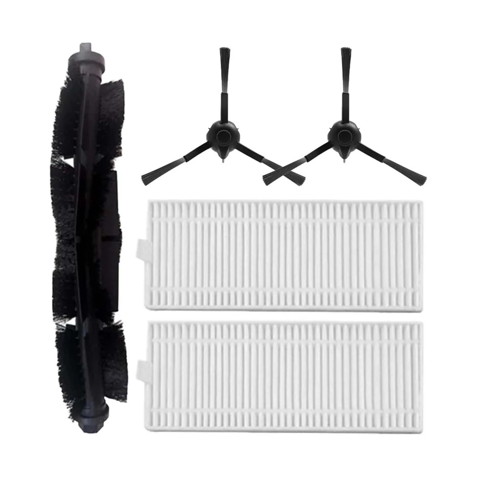 Kicici Compatible With TP-Link Tapo RV10 Plus Robot Vacuums Roller Main Side Brush Hepa Filter Spare Part Accessory(Set G)