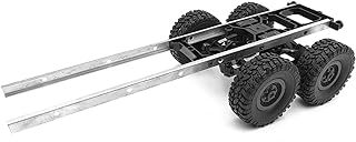Oil Tank Trailer Chassis,RC Car Military Trailer, Simulation Oil Tank Trailer Toy Tank Trailer RC Car Parts DIY for 1:16 RC Car WPL B24 B16 B36 B36KIT, Oil Tank Trailer Chassis,RC Car Military Tr