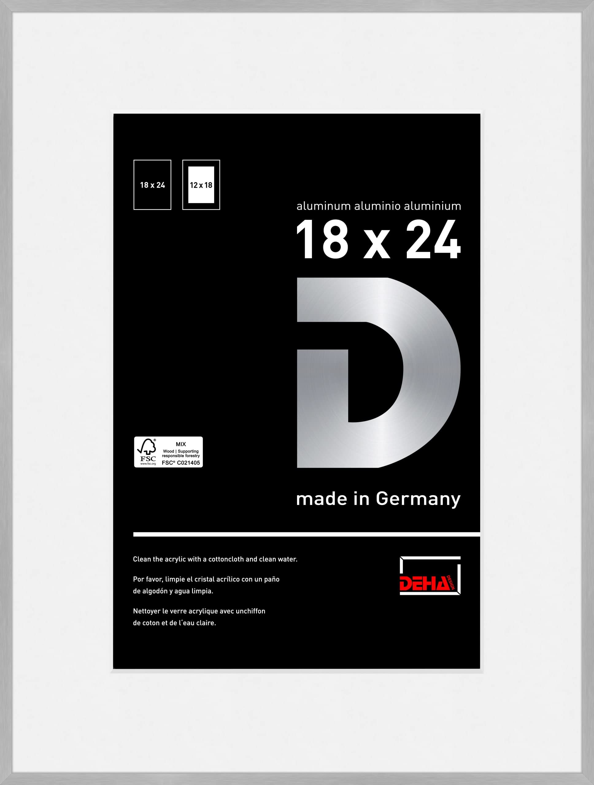 Amazon.co.jp: DEHA Design 18x24インチ マット付き 12x18インチ 写真