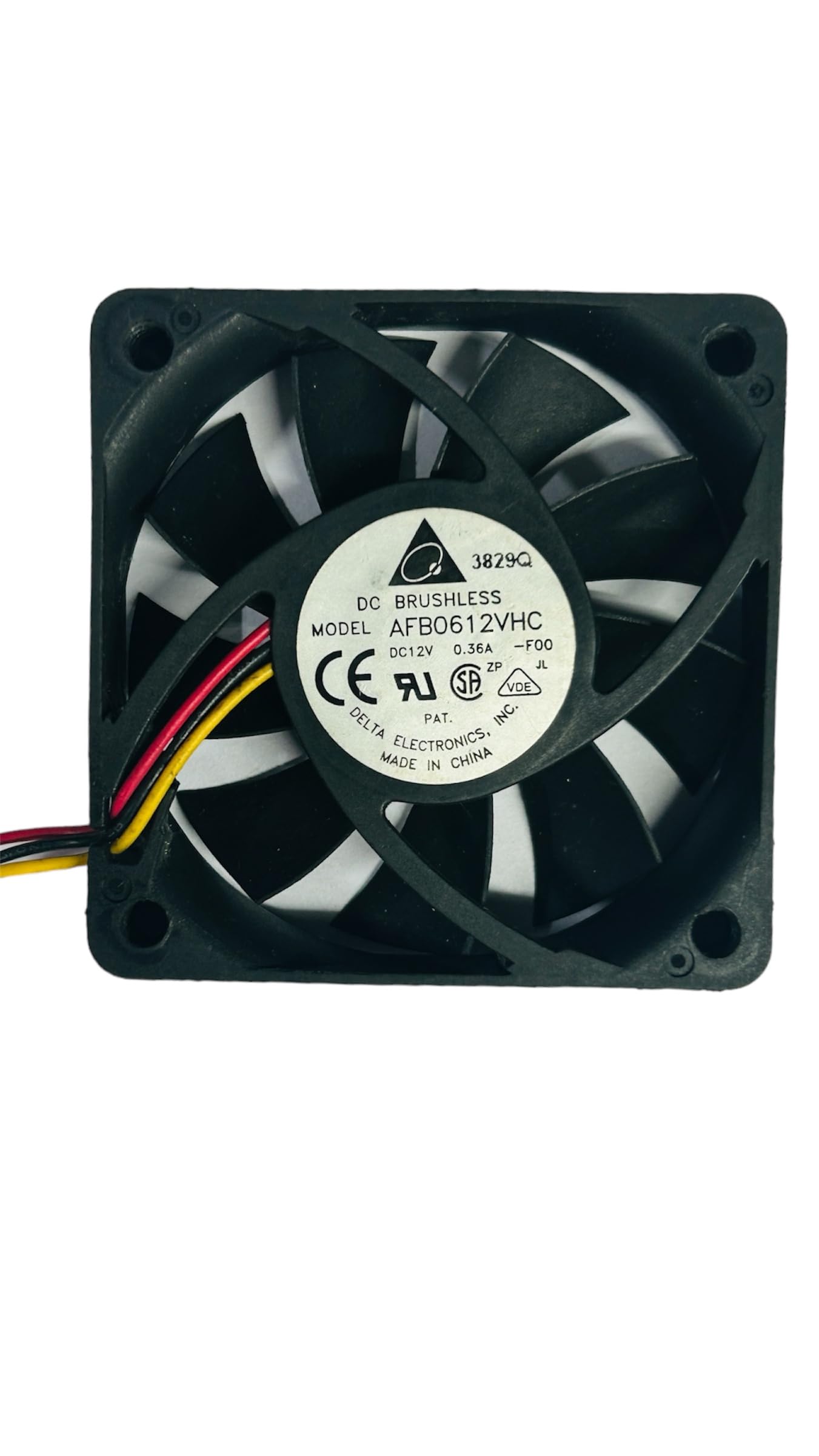 Delta DC Cooling Fan AFB0612VHC 60x60x15mm 12V 0.36A 3-Wire Compact Design for Efficient Airflow (B0DBM3KM41) Amazon Price History, Amazon Price Tracker
