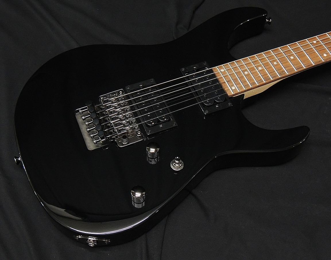 FERNANDES FR-50X 24フレット フェルナンデス エレキギター Amazon | Fernandes FR X EXPORT BLK Black フェルナンデス エレキ