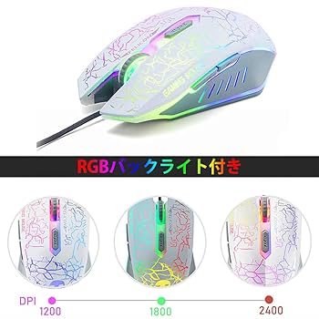 Amazon | Mamba snakeゲーミングキーボードマウスヘッドホン