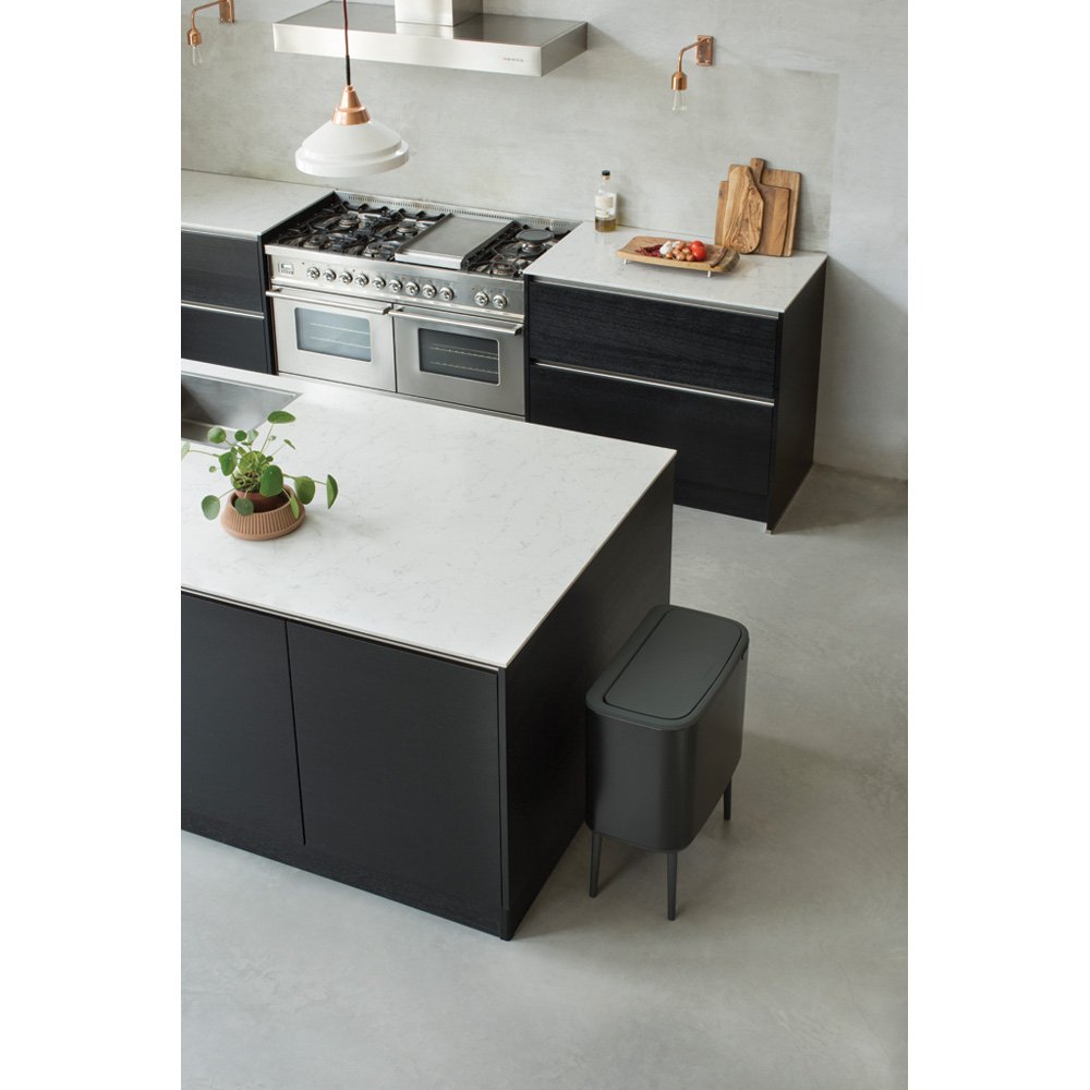 Amazon｜ブラバンシア Boタッチビン11L+23L 2分別 マットブラック