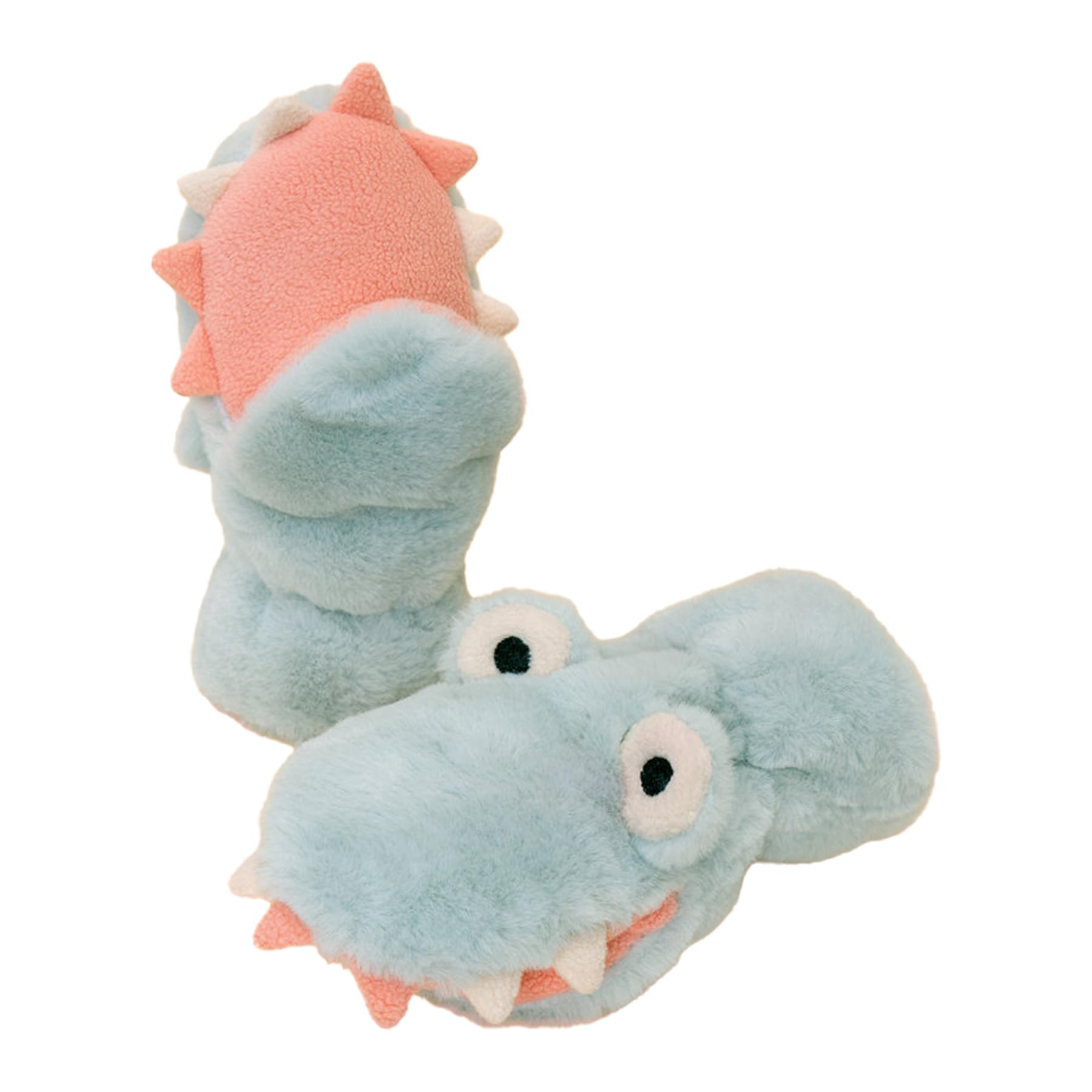 Kinder-Handschuhe, niedliches Goofy Monster, flauschig, Plüsch, Winter-Fäustlinge – 1 Paar