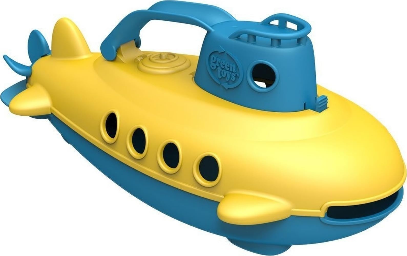 Green Toys - Bath Toy - Submarine - Blue, Yellow