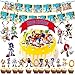 wopin 25 Pezzi di Decorazioni per Feste di Compleanno di Sonic, Cupcake Topper, utilizzati per la Decorazione di Torte per Bambini, Muffin, Dessert, Halloween, Natale, Decorazioni per Torte.