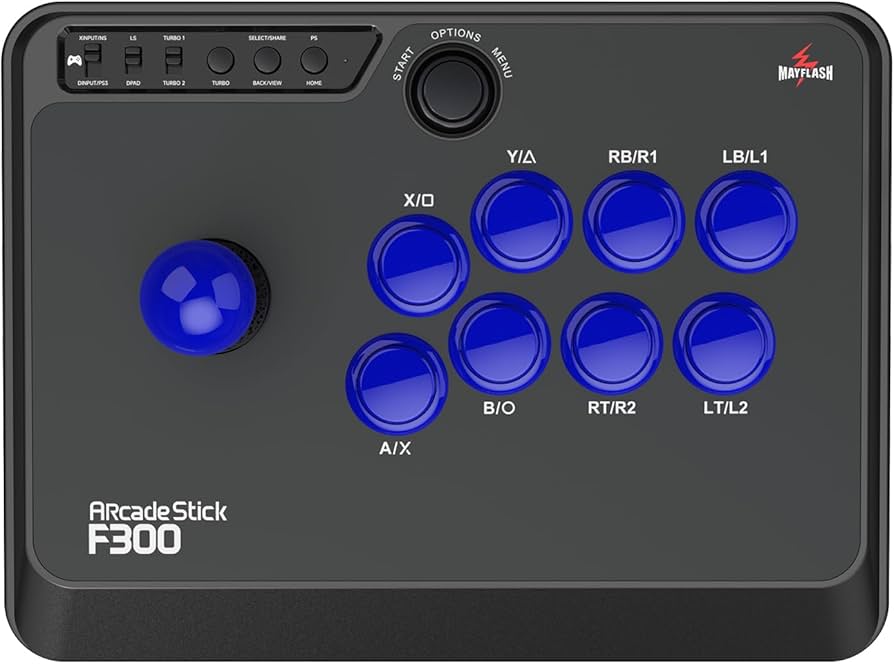 その他 Mayflash Arcade Fight stick f300 Amazon.com: Mayflash F300 Arcade Fight Stick Joystick para PS4
