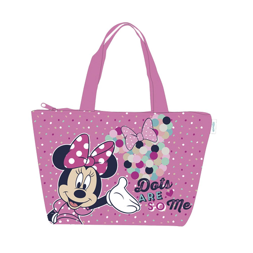 Disney Minnie Mouse - Bolsa para Playa, 48 x 32 cm (Arditex WD8665)