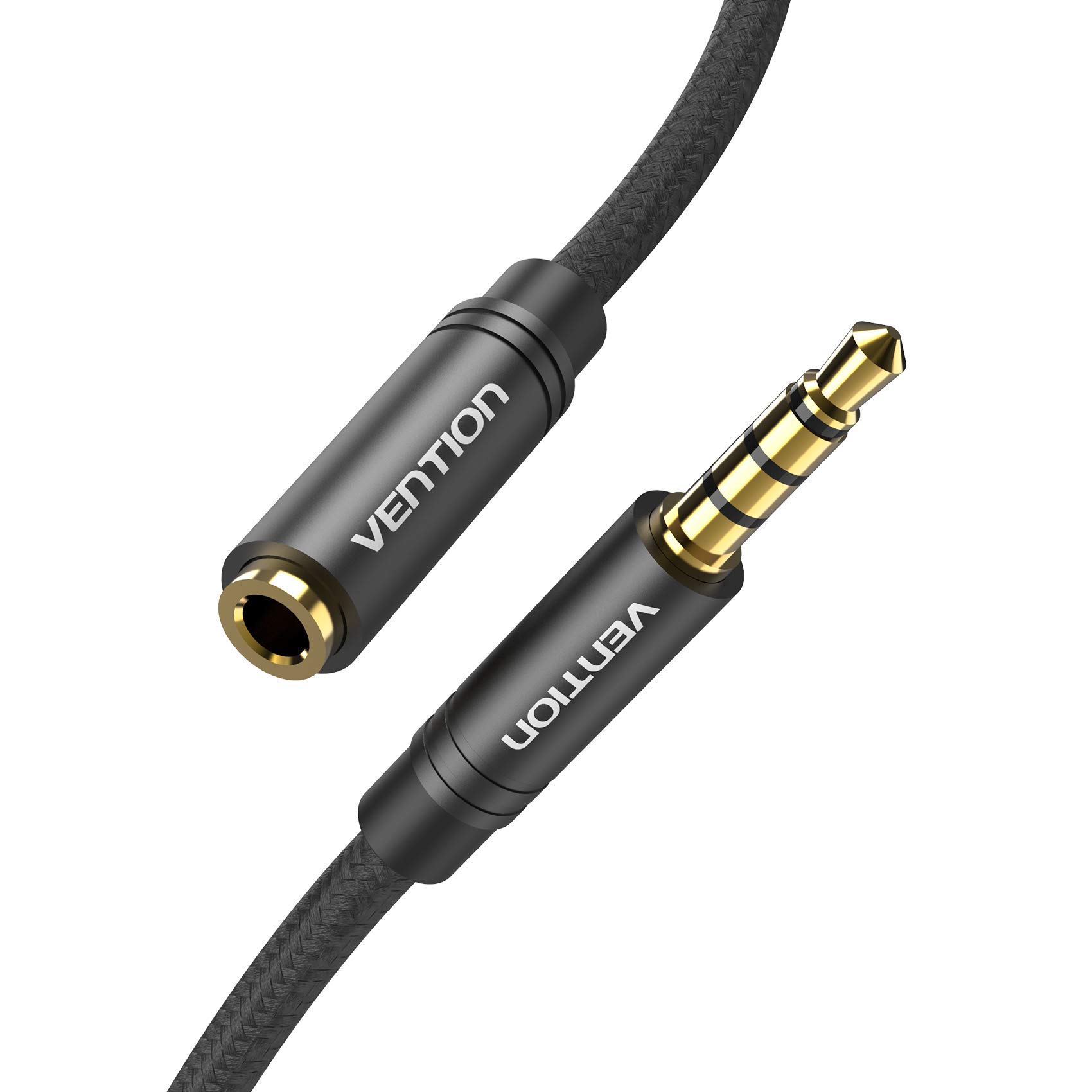 SUCESO Cavo Prolunga 3M Audio Jack 3,5mm Cavo Audio Stereo Prolunga Maschio A Femmina Cuffie Prolunga Nylon Intrecciato Compatibile Per Cuffie Beats,iPhone,Huawei,Samsung,iPad, Tablet,iPod,MP3 Ecc - Foto 8
