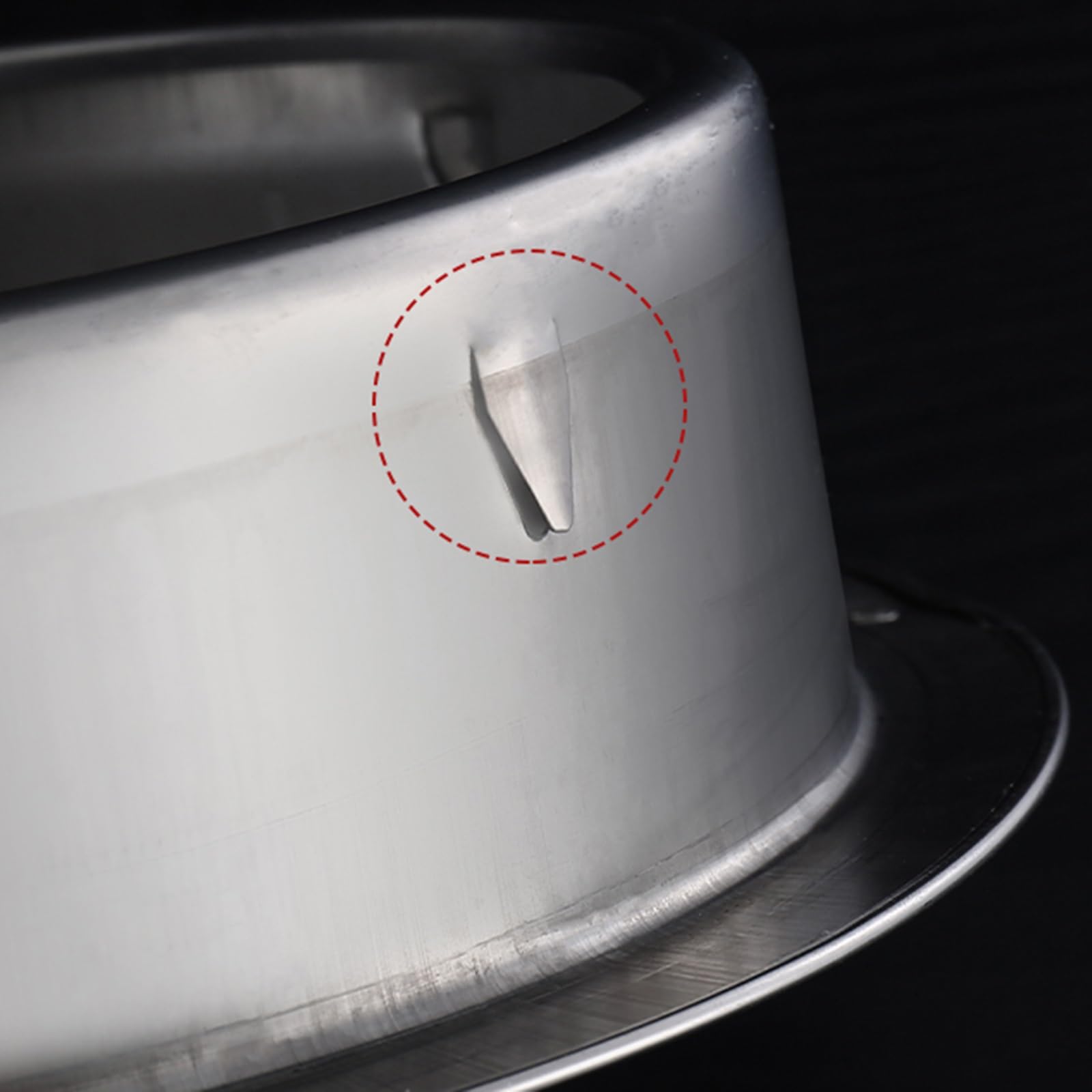 Flachkopfhaube Edelstahl 304 - Winddichte Abluftabdeckung 70-200mm