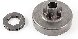 IIVVERR Roda dentada da embreagem da motosserra de 7 dentes 3/8-8 22 mm para Stihl 381(7- Motosierra sierra de cadena embrague piñón 3/8-8 22 mm para Stihl 381