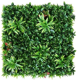 True Products Premium Artificial Green Living Wall Oasis Hedge Plant Panel Indoor or Outdoor UV Stable 100 x 100cm
