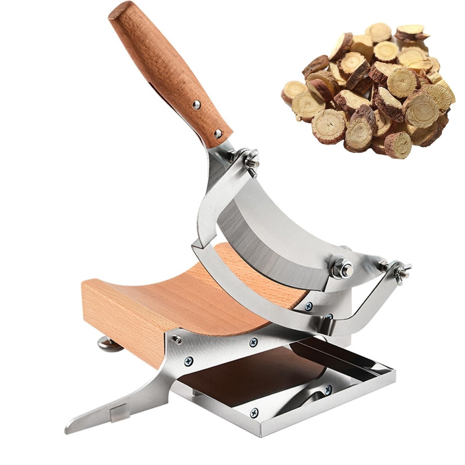 Cortador manual de carne de res y cecina para preparar snacks saludables en casa