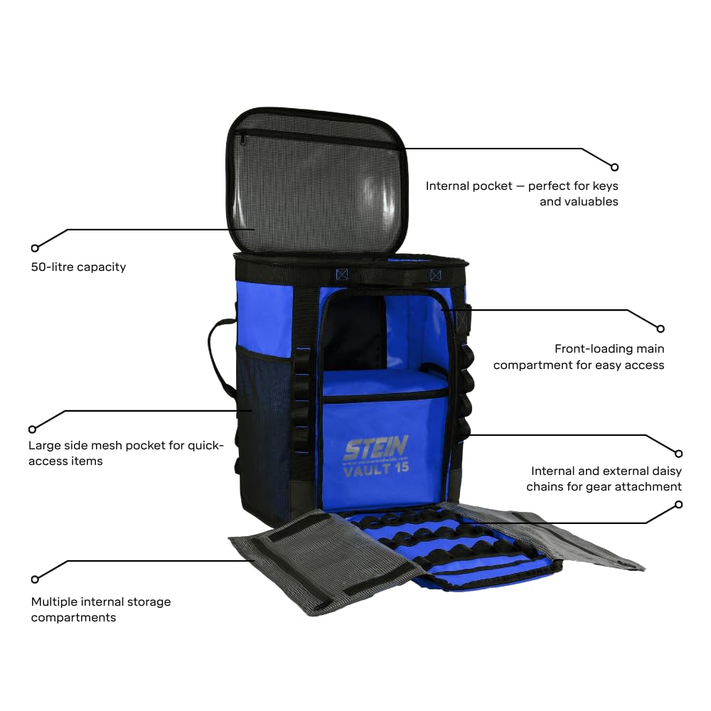 VOYAGER 50 Climbing Kit Storage Bag Blue