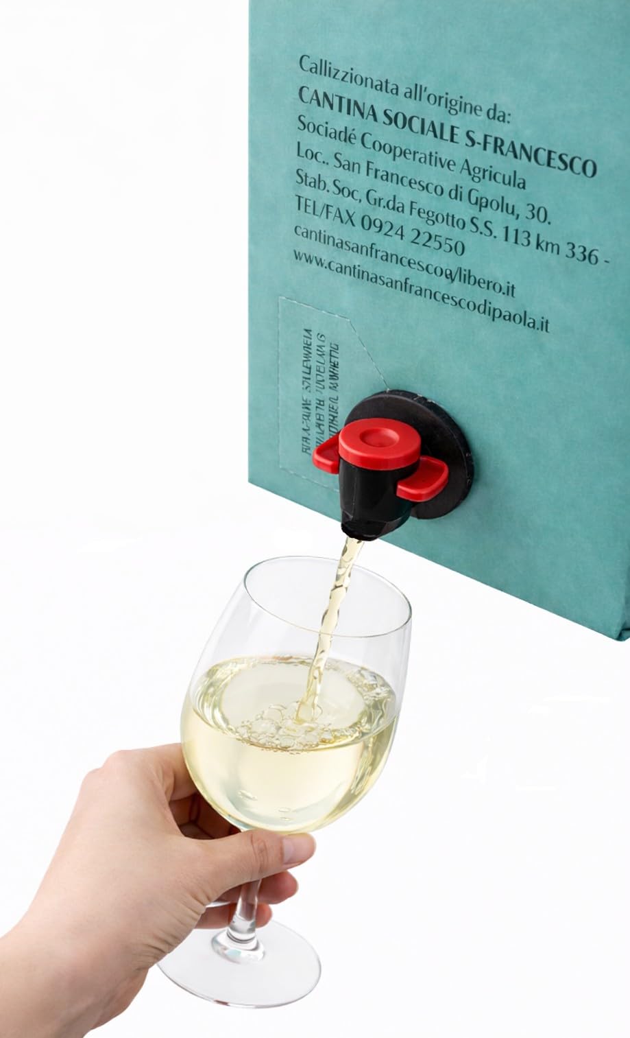 Vino Bianco in bag in box da 10 litri