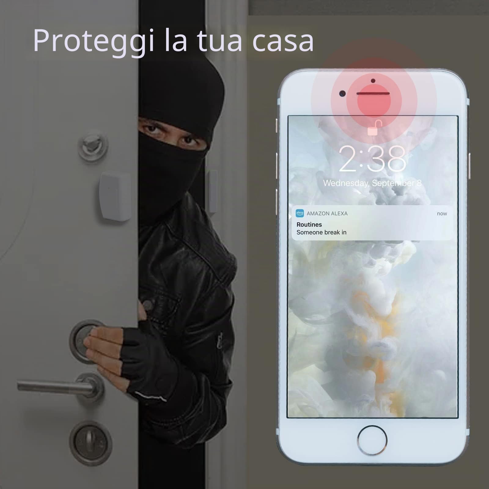 THIRDREALITY Zigbee Sensore di contatto Confezione da 4, Domotica, Funziona con Assistente Domestico, SmartThings, Aeotec, Hubitat o Echo Dispositivi con Hub Zigbee integrato, hub richiesto