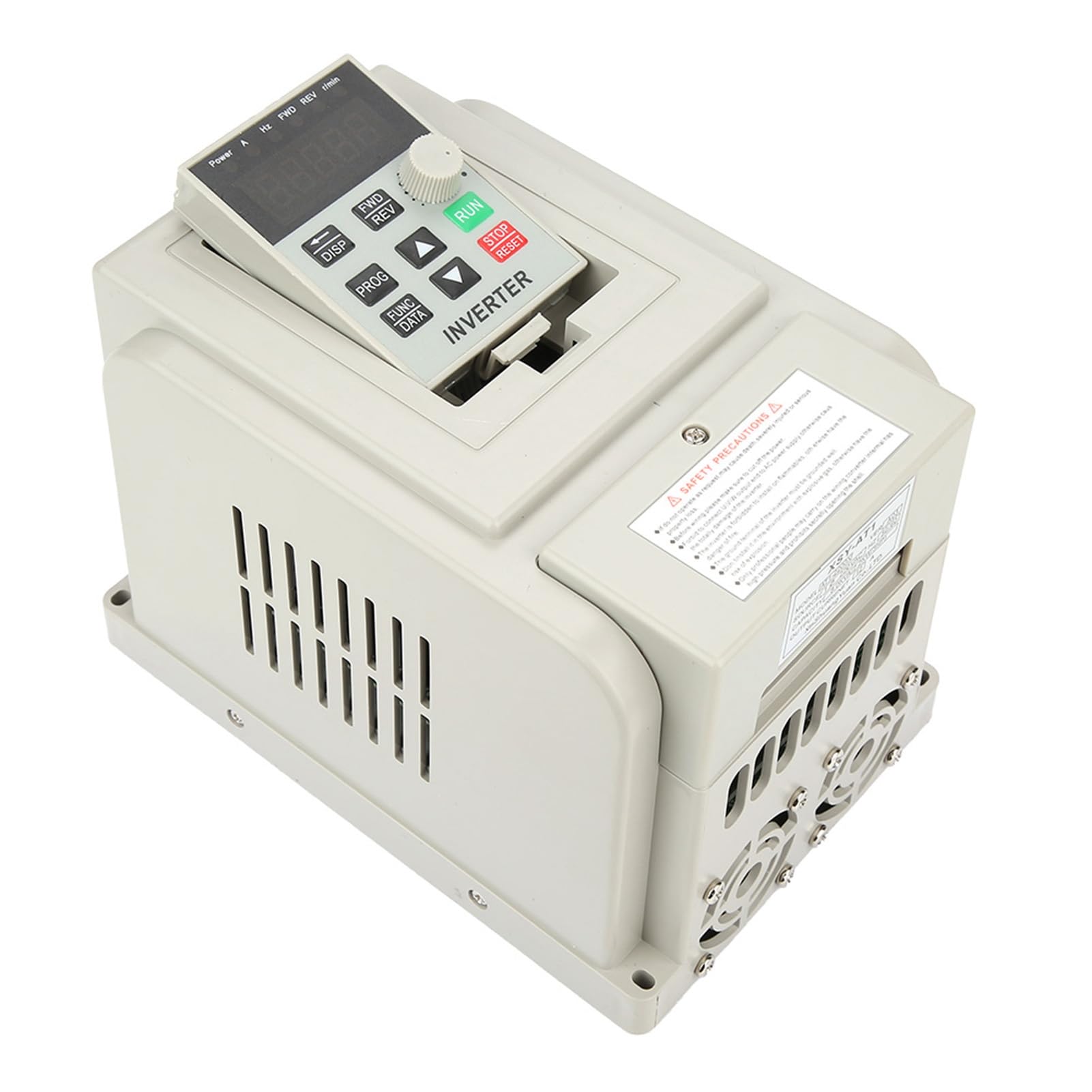 AT1-2200X Contrôleur de Vitesse d'Entraînement à Fréquence Variable Single-Phase 220V AC pour Moteur Triphasé de 2,2 kW