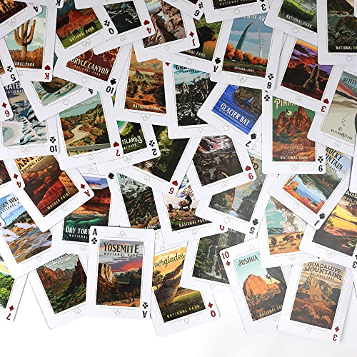 Baraja de Naipes Protect Our National Parks en Caja de Madera miniatura 5