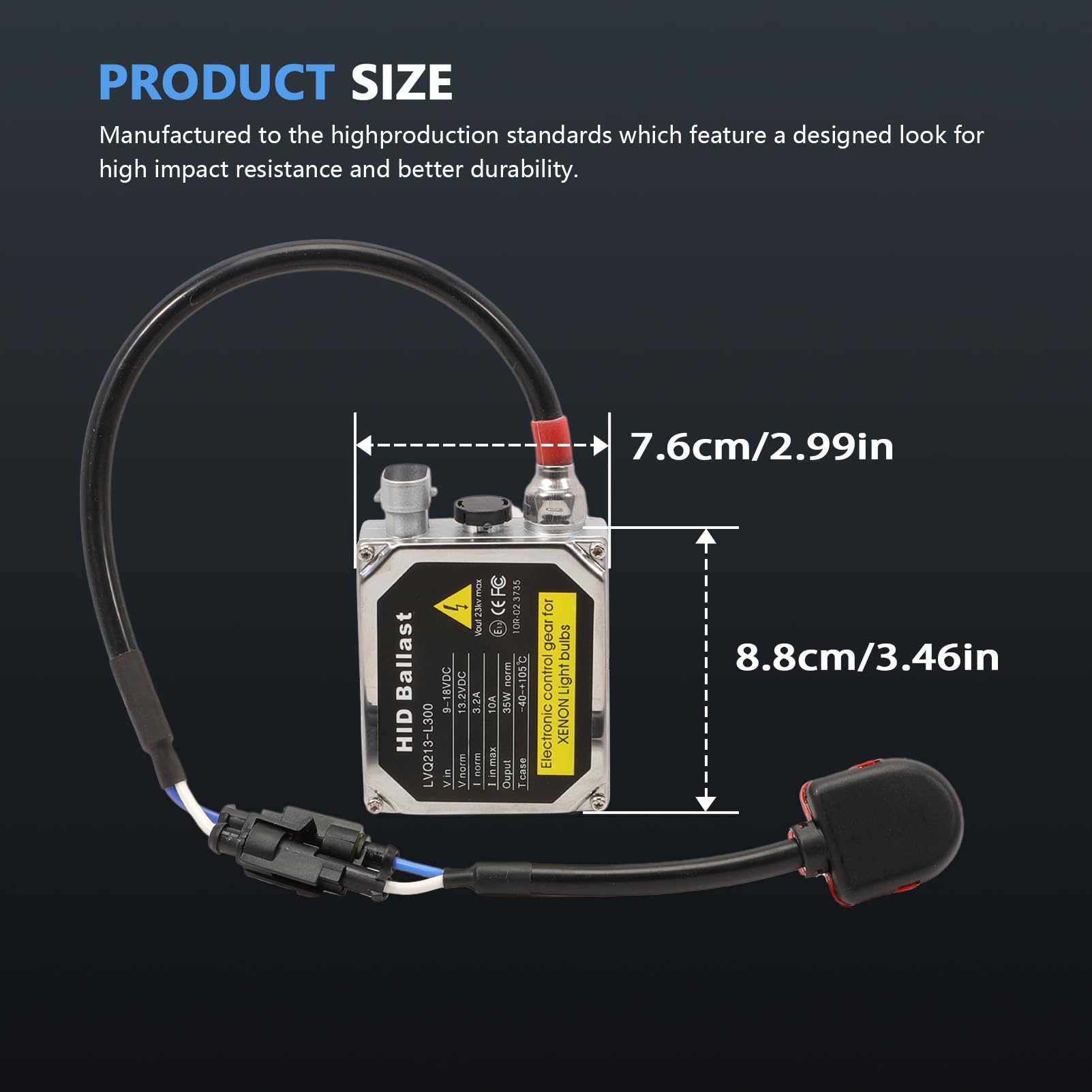 Xenon Ballast Scheinwerfer Vorschaltsteuergerät Steuergerät für A3 A4 E39 CLK (C208) Fabia I Passat B5 Polo (6N2) 5DV007760